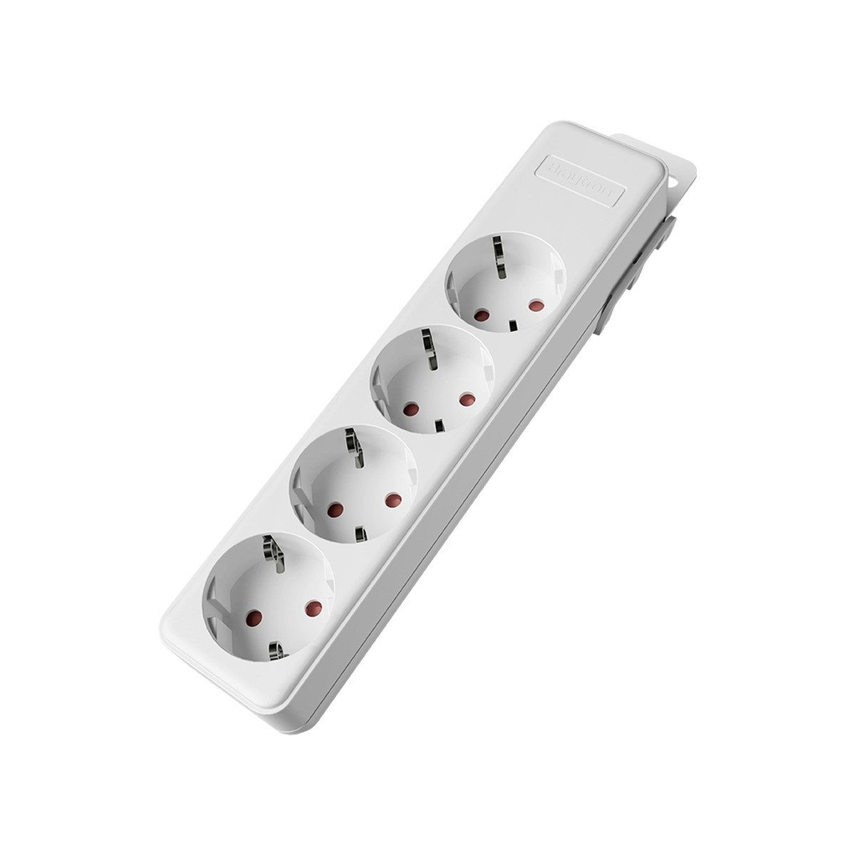 Braytron Mehrfachsteckdose 3-6 Fach mit/ohne Kabel Kindersicherung Steckdosenleiste 4-fach (Kindersicherung), Kindersicherung, Wandhalterung, konfigurierbar, Schalter
