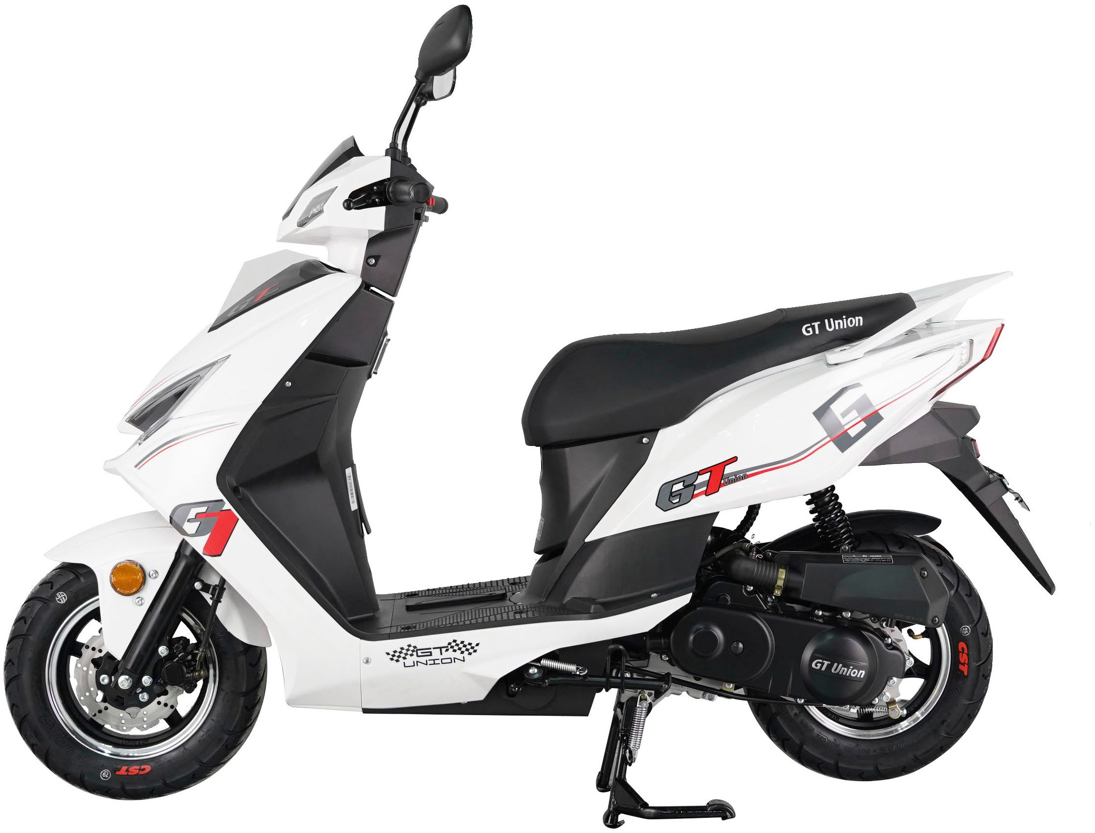 GT UNION Motorroller Sonic X 25, 49,6 ccm, 25 km/h, Euro 5, Luftgekühlter Motor