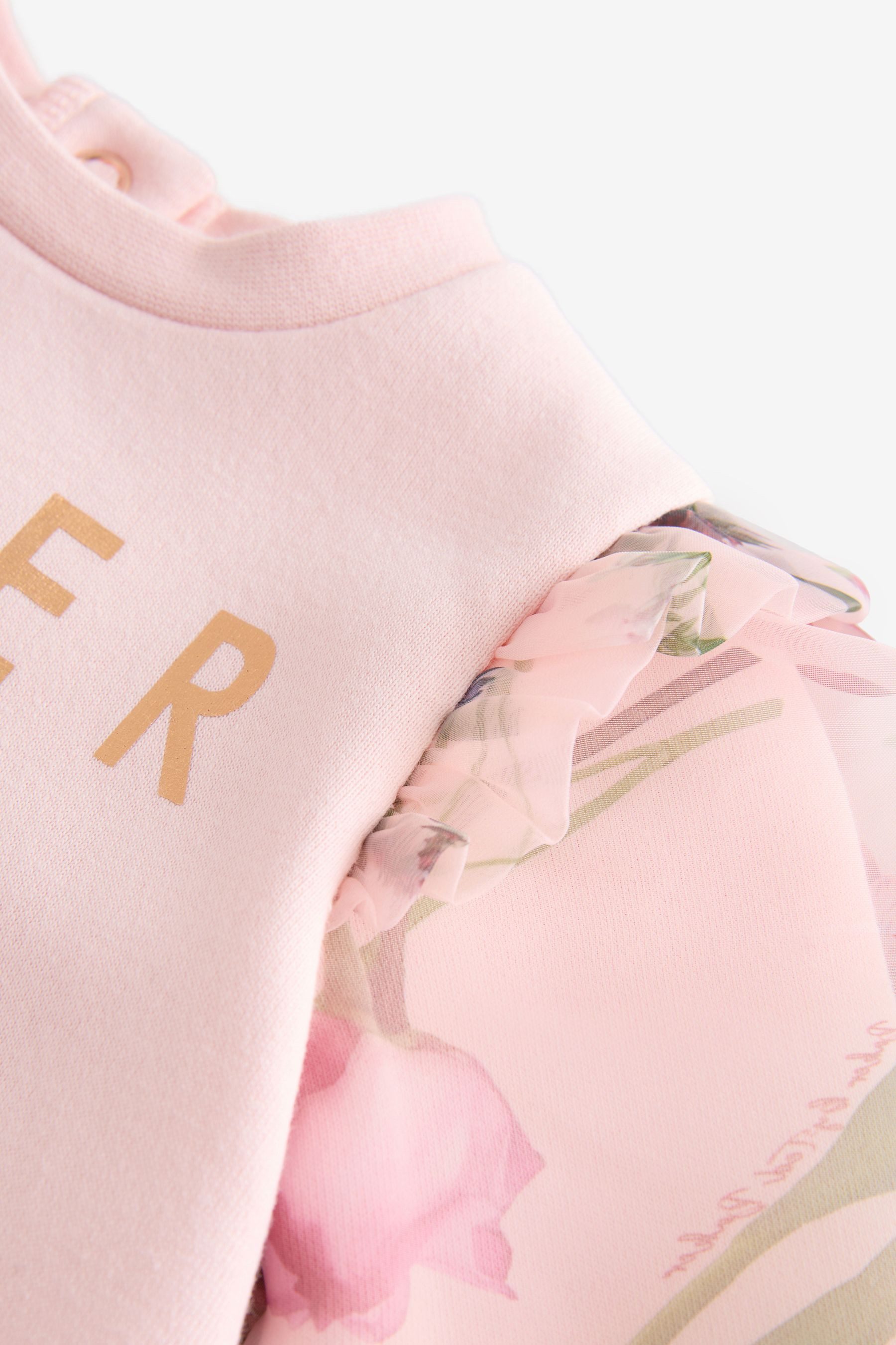 Baker by Ted Baker Strampler Baker by Ted Baker Overall mit Organzaärmel (1-tlg) – Bild 5 von 5