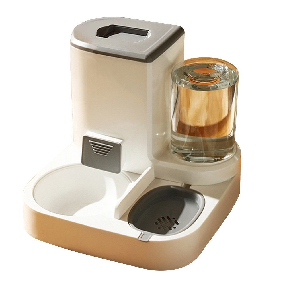 GarveeMore Futterspender 2-in-1 Haustier Automatische Fütterung Hund Katze günstig online kaufen