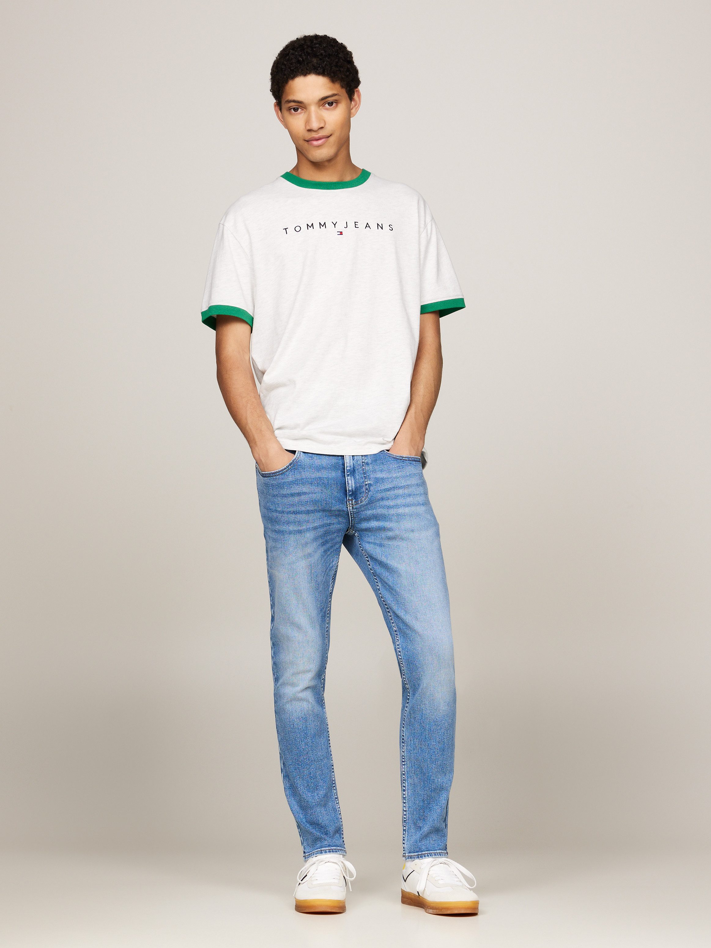 Tommy Jeans Slim-fit-Jeans Austin Slim Tapered zum Knöchel hin schmaler wer günstig online kaufen