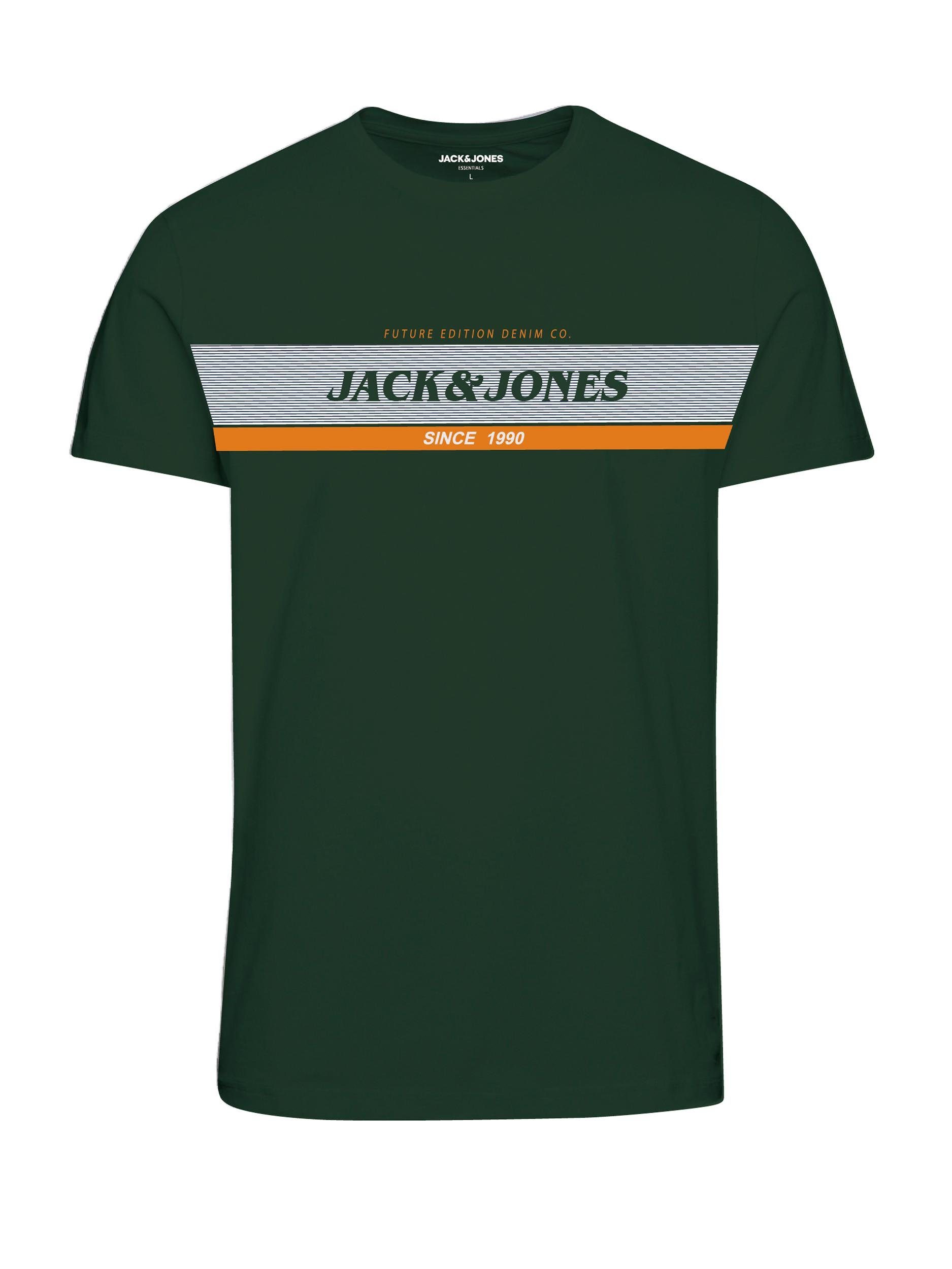 NECK mountain & view SS CREW Jones Jack JJALEX Junior Rundhalsshirt TEE JNR