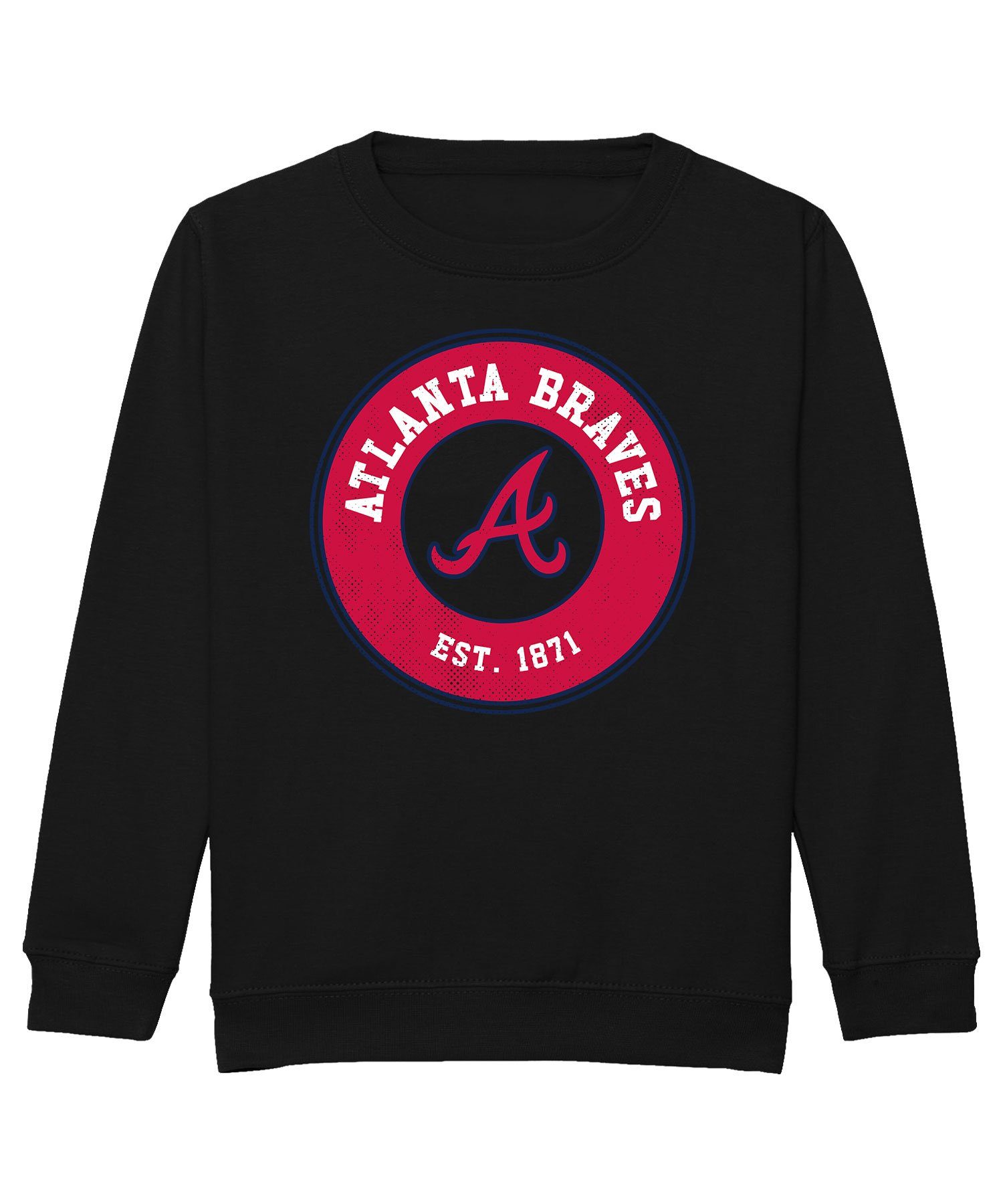 Braves Kinder Sweatshirt Pullover (1-tlg) Atlanta Sweatshirt Quattro Formatee