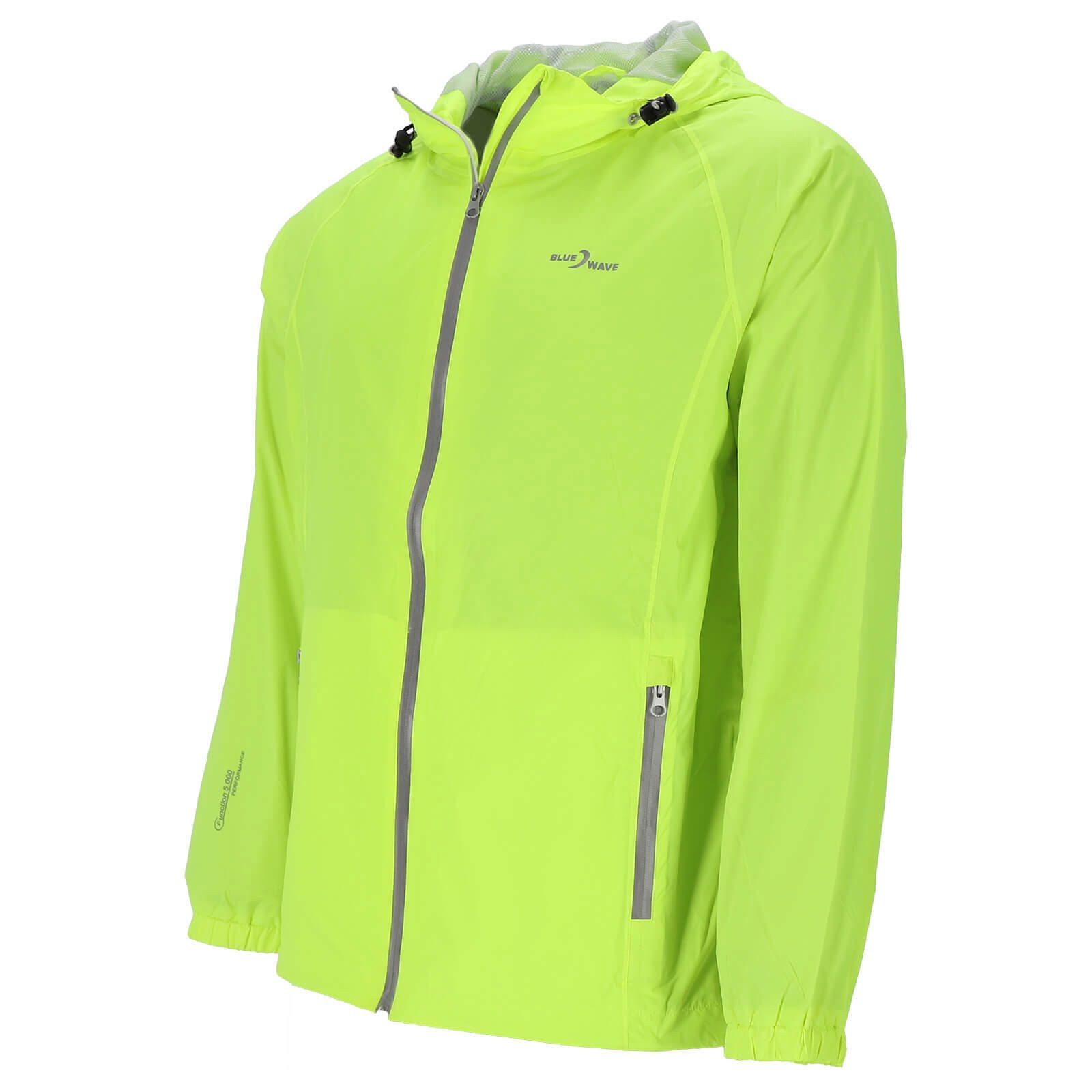 Blue Wave Funktionsjacke Fabian Herren Regenjacke - Wander- & Fahrradjacke inklusive Packsack Wasserdicht, Winddicht, Atmungsaktiv, Verschweißte Nähte, Mesh-Futter
