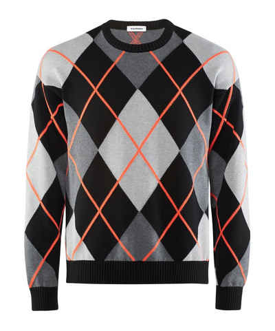 Burlington Вязаные свитера Argyle Sweater aus Baumwolle