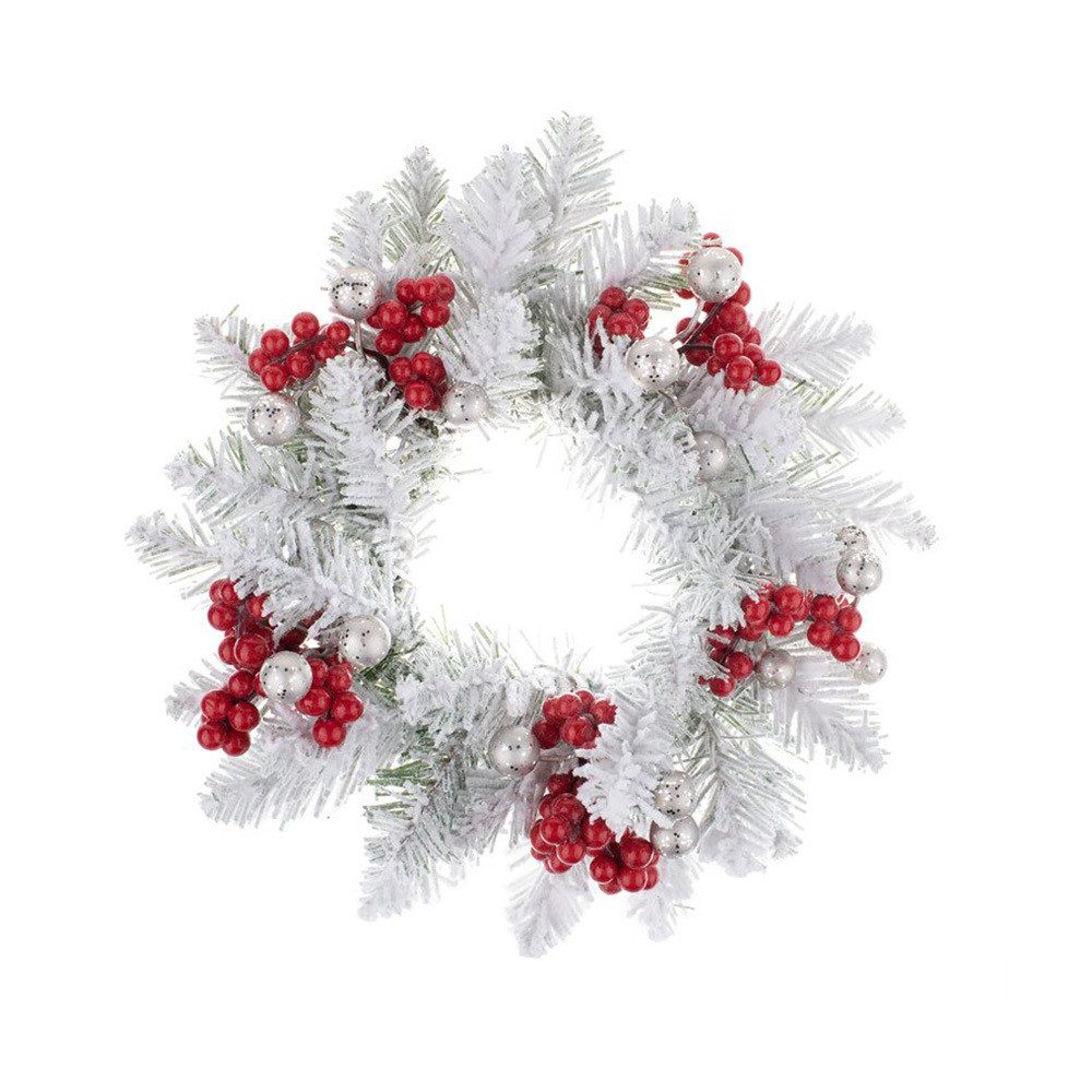Kunstkranz Weihnachtskerzenkranz, Weihnachtskranz, Dekokranz, Coonoor, Türk günstig online kaufen
