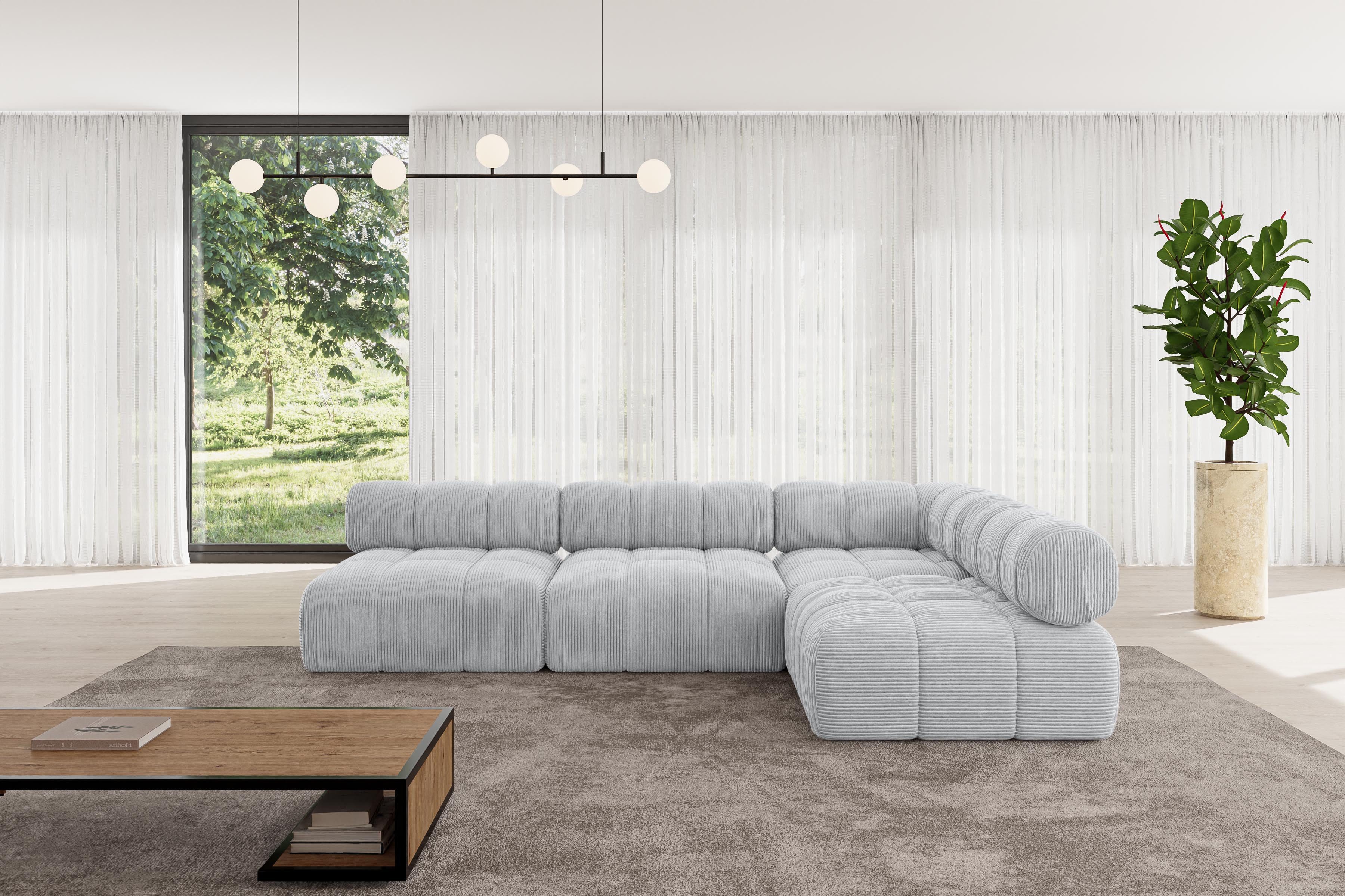 ALTDECOR Ecksofa Samaro-L2, Sofa Praktische Bequeme günstig online kaufen