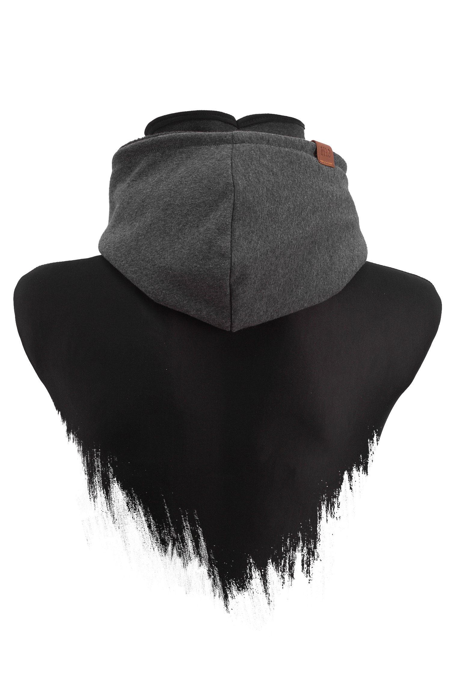 Manufaktur13 Schal Hooded Loop - Kapuzenschal, Schal aus Alpenfleece, mit integriertem Windbreaker