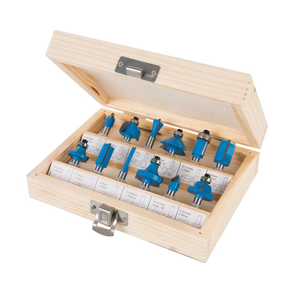 Fräser-Set Hartmetall Fräser 1/4 Zoll 12 günstig online kaufen