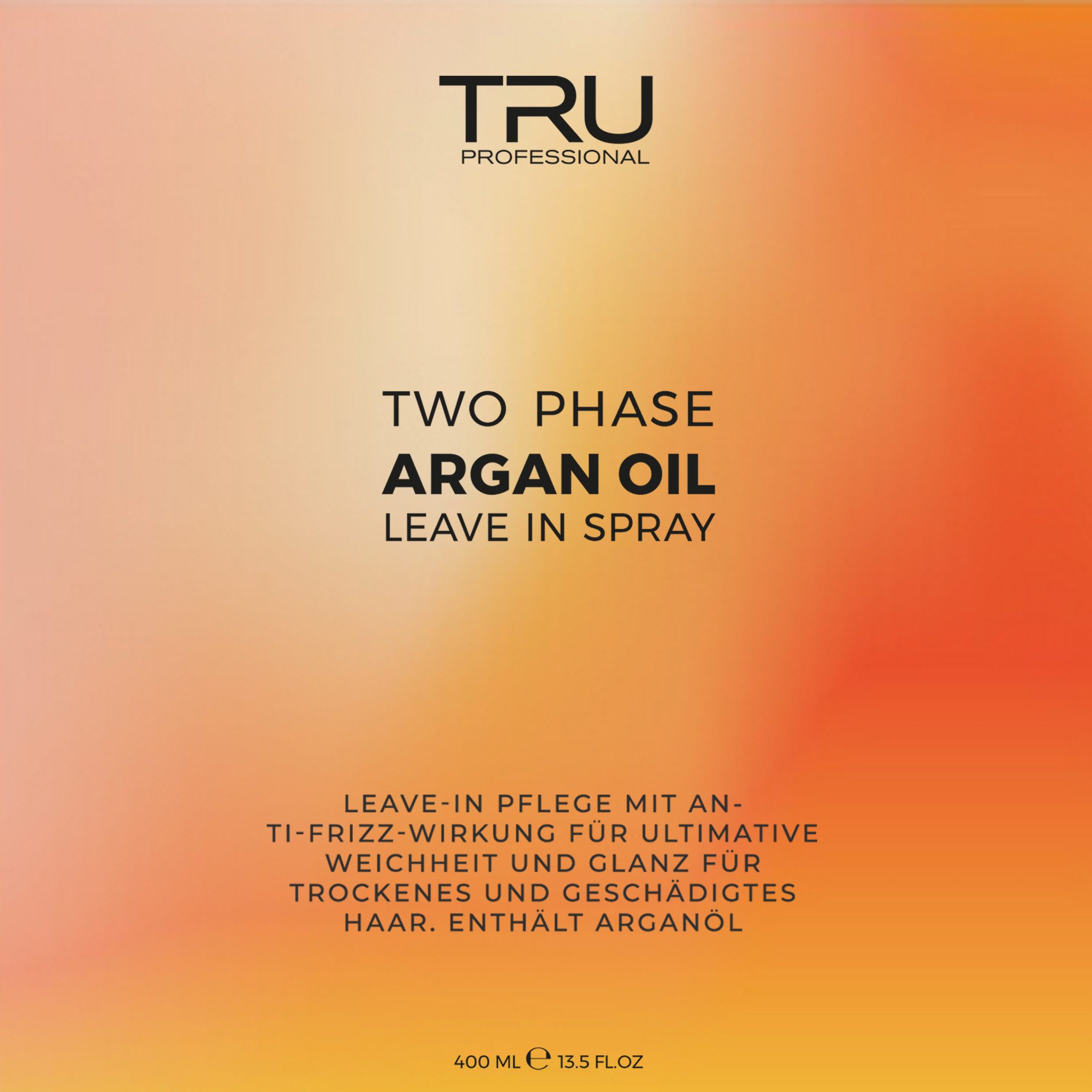TRU Leave-in Pflege Argan Oil Spray, 400ml