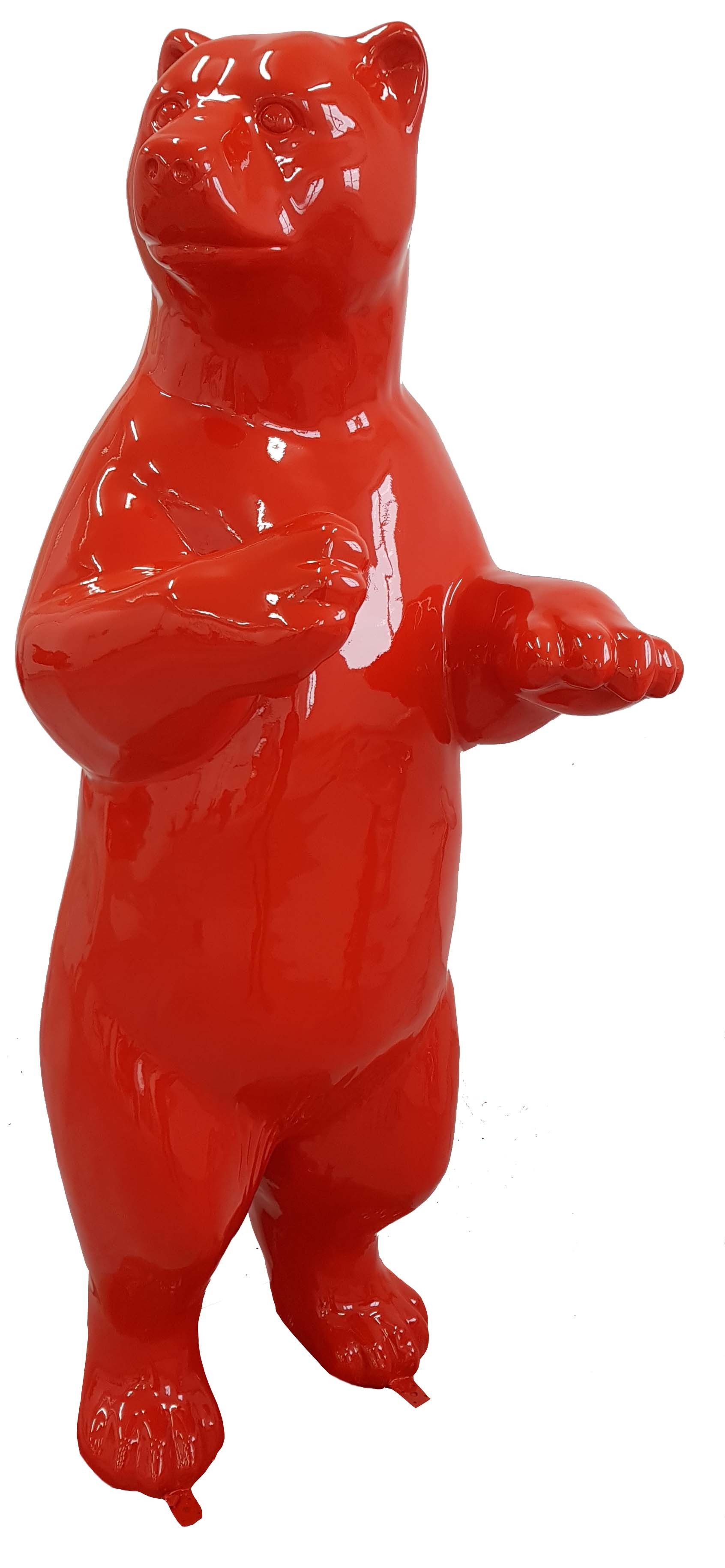 JVmoebel Skulptur Handgefertigte Figur aus Keramik für stilvolle Innendekoration, Made in Europa
