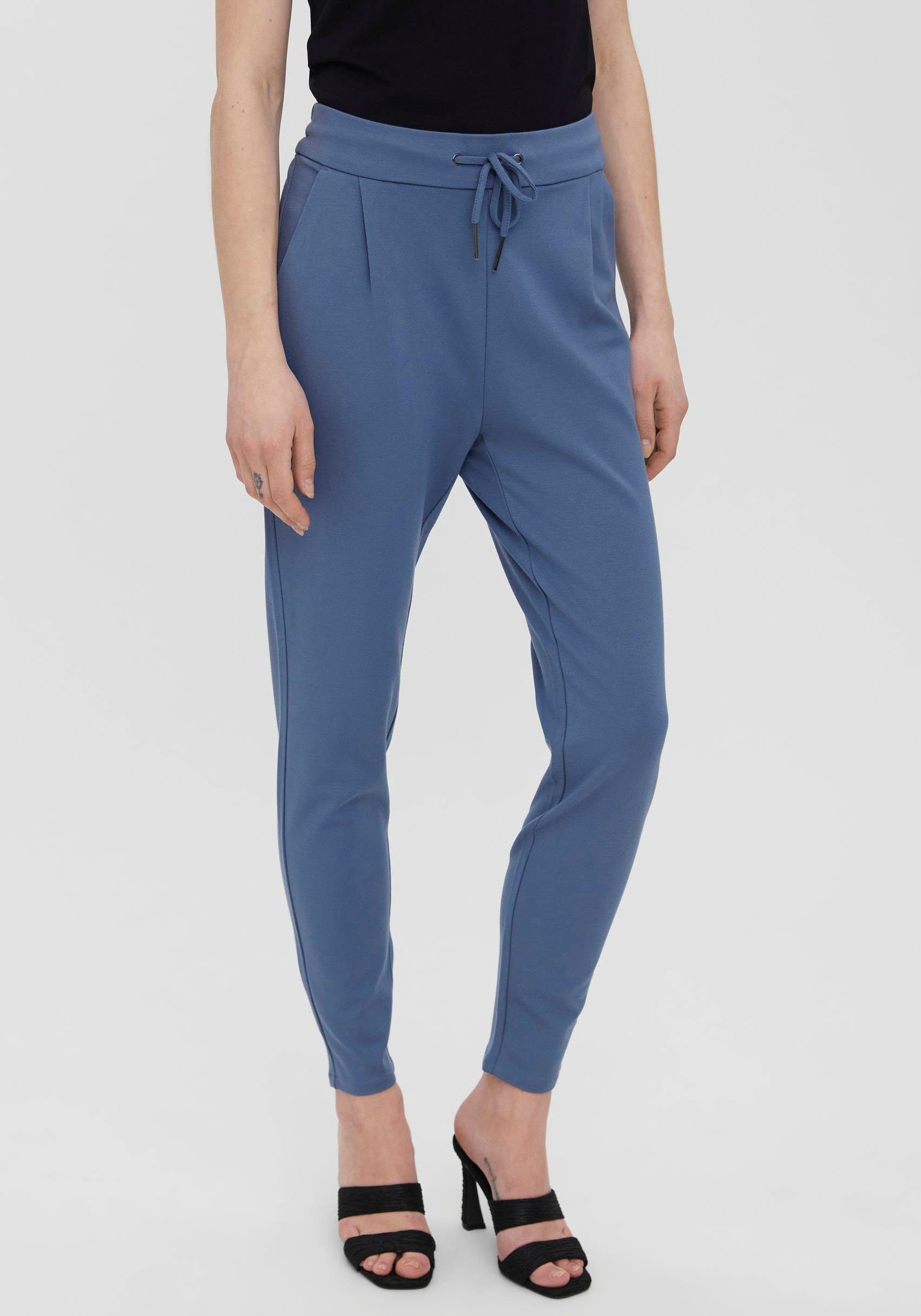 Vero Moda Jogger Pants VMEVA MR LOOSE STRING PANT GA NOOS china blue