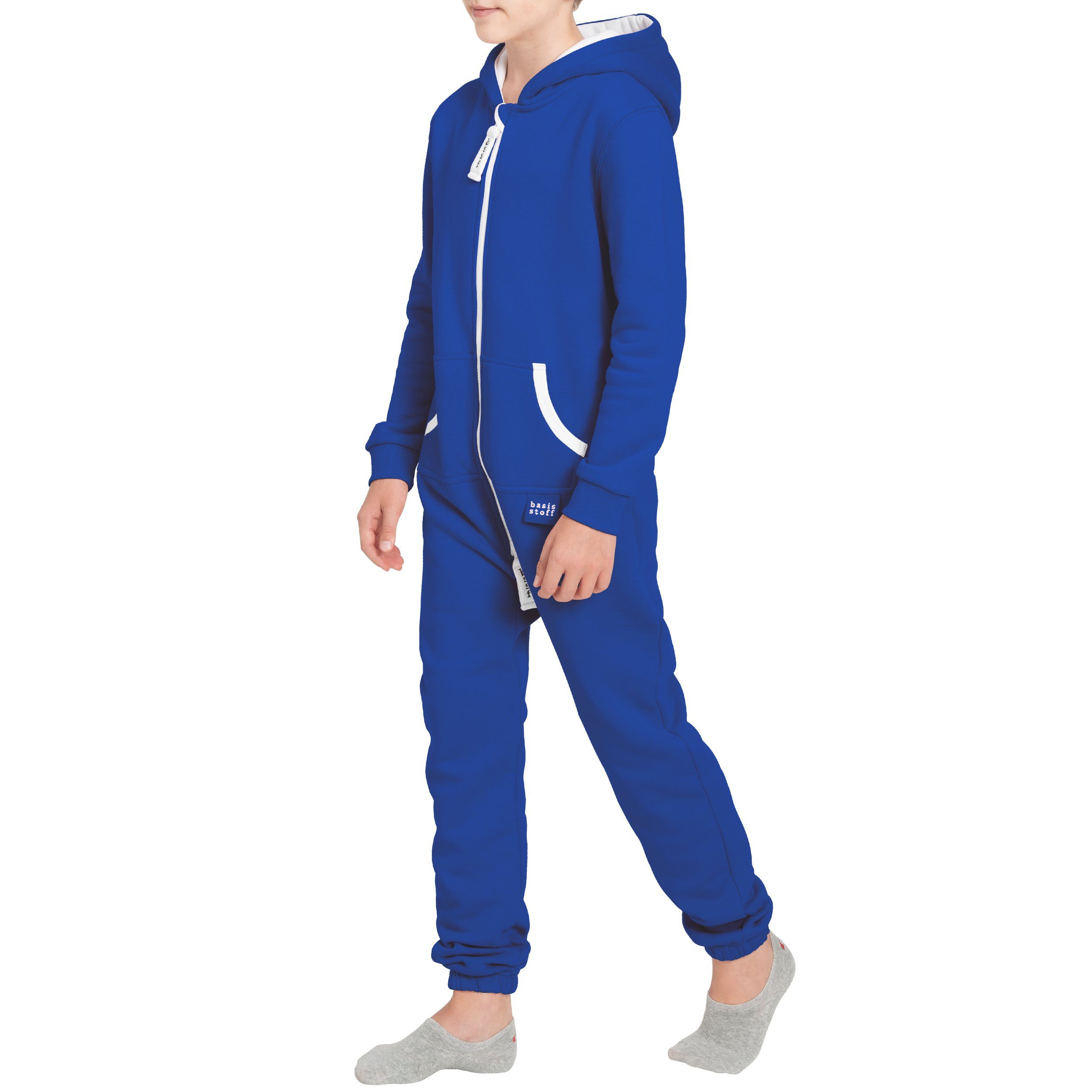 Basisstoff Jumpsuit Yuppie Kinder Jungen Mädchen Overall Onesie Anzug Kids