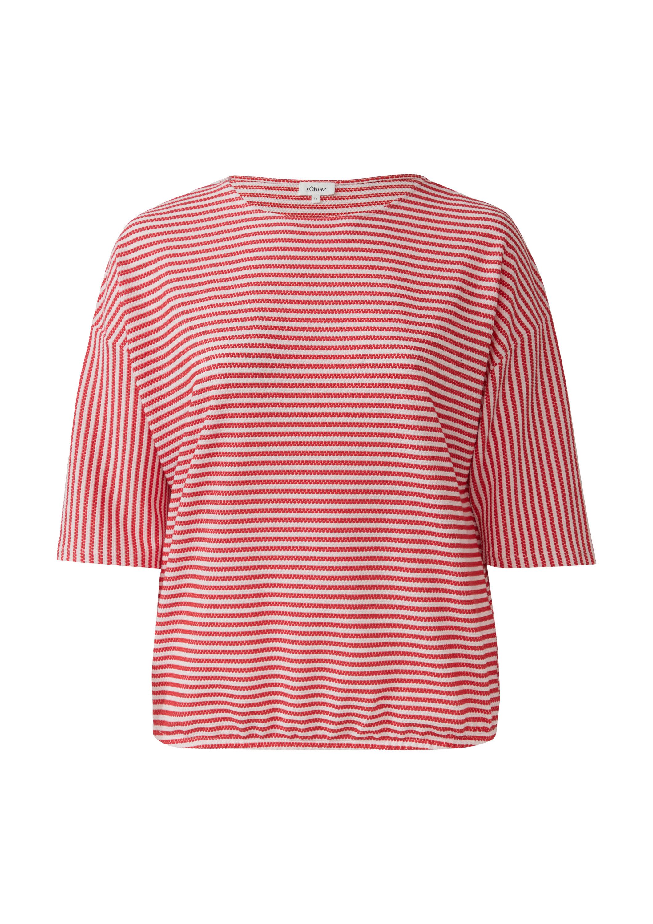 s.Oliver 3/4-Arm-Shirt T-Shirt (1-tlg) günstig online kaufen