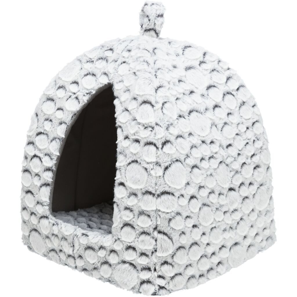 TRIXIE Tierhöhle Höhle Mila - weiß-grau - 32 × 42 × 32 cm