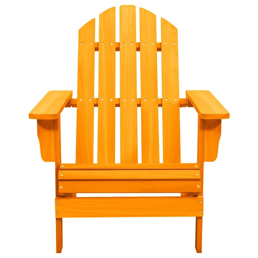 vidaXL Gartenstuhl Adirondack-Gartenstuhl Massivholz Tanne Orange günstig online kaufen