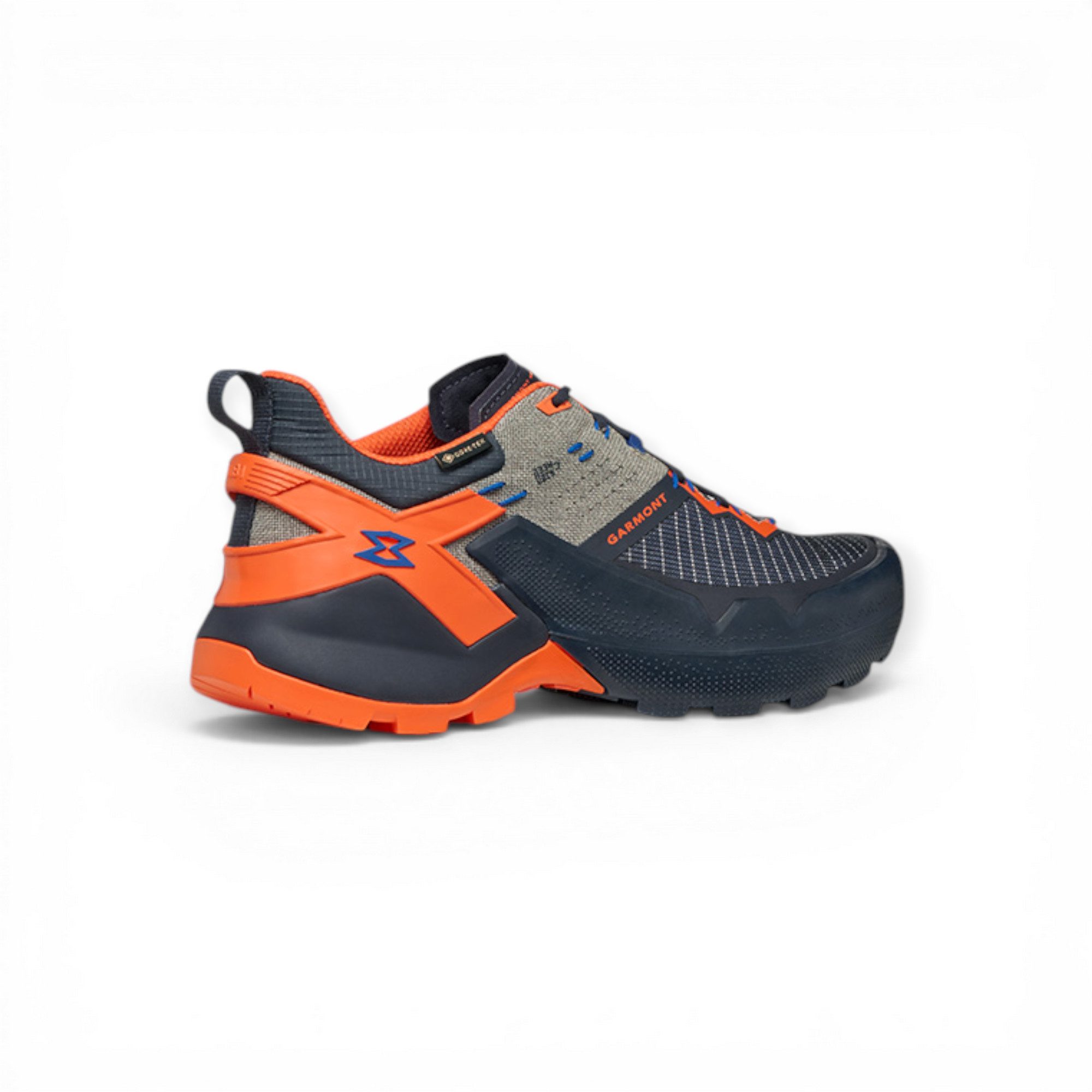 Garmont 9.81 Onyx GTX (Zustieg, wasserdicht) nachtblau/orange/grau Herren Wanderschuh
