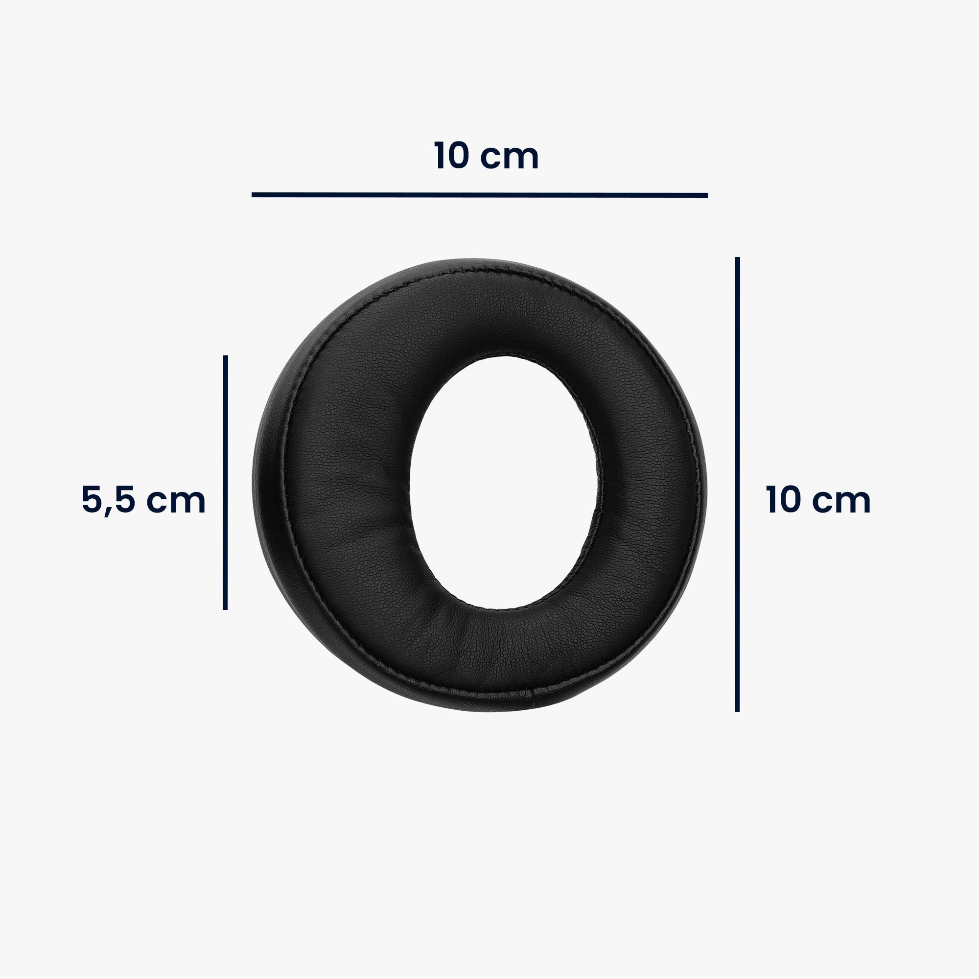 kwmobile 2x Ear für Kopfhörer Sony - Ohr Kunstleder (Ohrpolster für Polster PS4 Ohrpolster Over Headphones) Polster