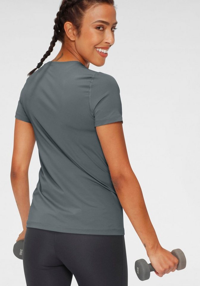 Nike Funktionsshirt WOMEN NIKE PERFORMANCE TOP SHORTSLEEVE ALL OVER MESH DRI -FIT Technology