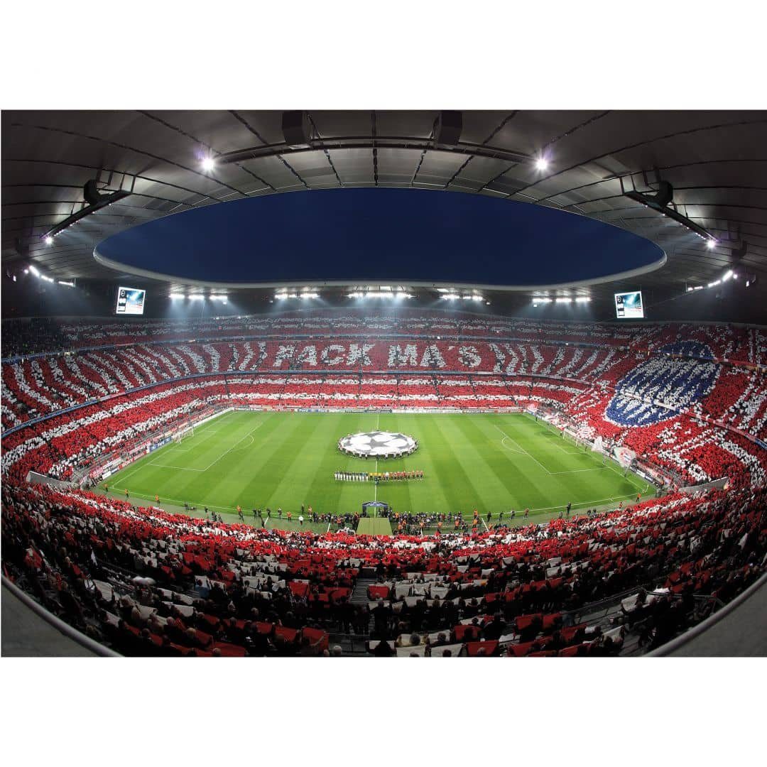 FC Bayern München Fototapete Große Fußballtapete günstig online kaufen