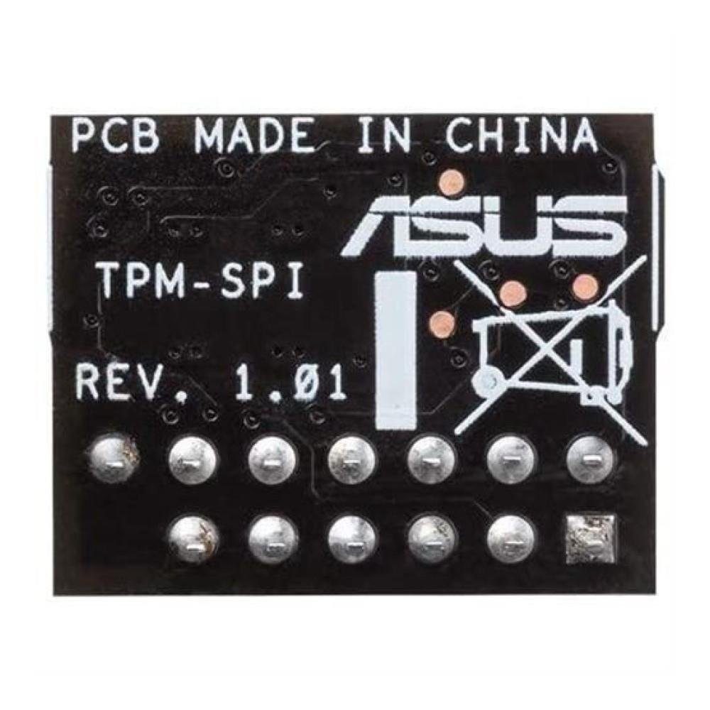 TPM-SPI Modul 14-1 schwarz Pin SPI-Schnittstelle, Asus und Karte mit Modulkarte,