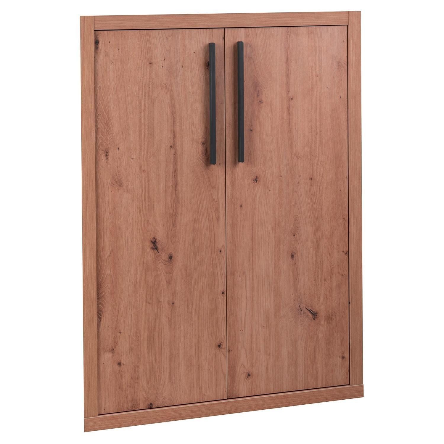 Composad Türfront 2er Set RILEGA, Artisan Eiche Dekor, B 74 x H 101 cm