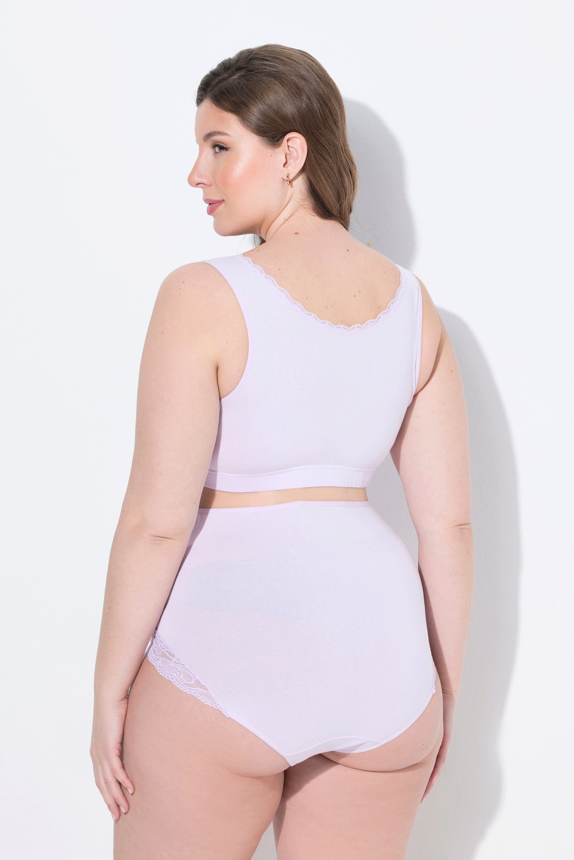Ulla Popken Bustier Mama-Still-Bustier Spitzenkante