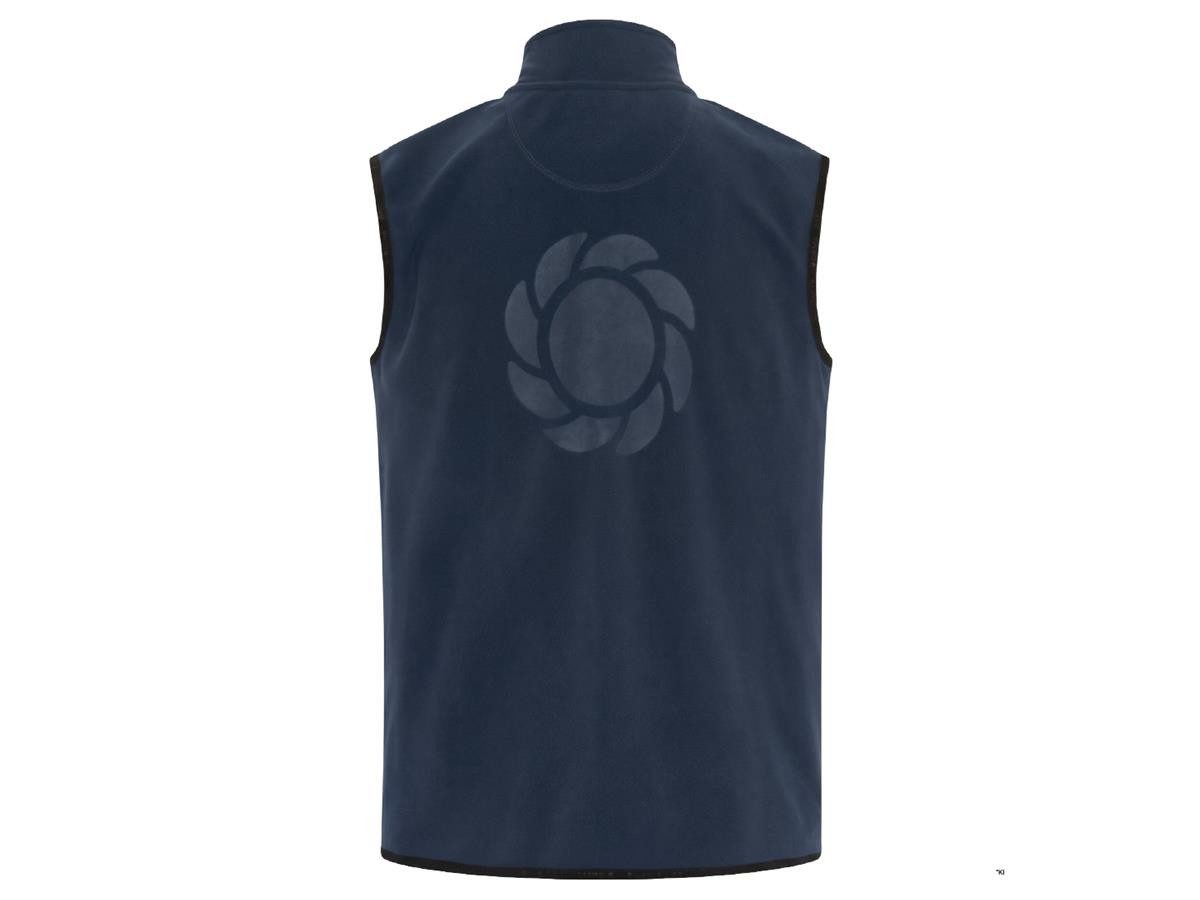 GARDENA Fleeceweste Herren Weste aus Soft Fleece dezentes Ton-in-Ton Gardena Logo auf der Rückseite, 100 % Polyester