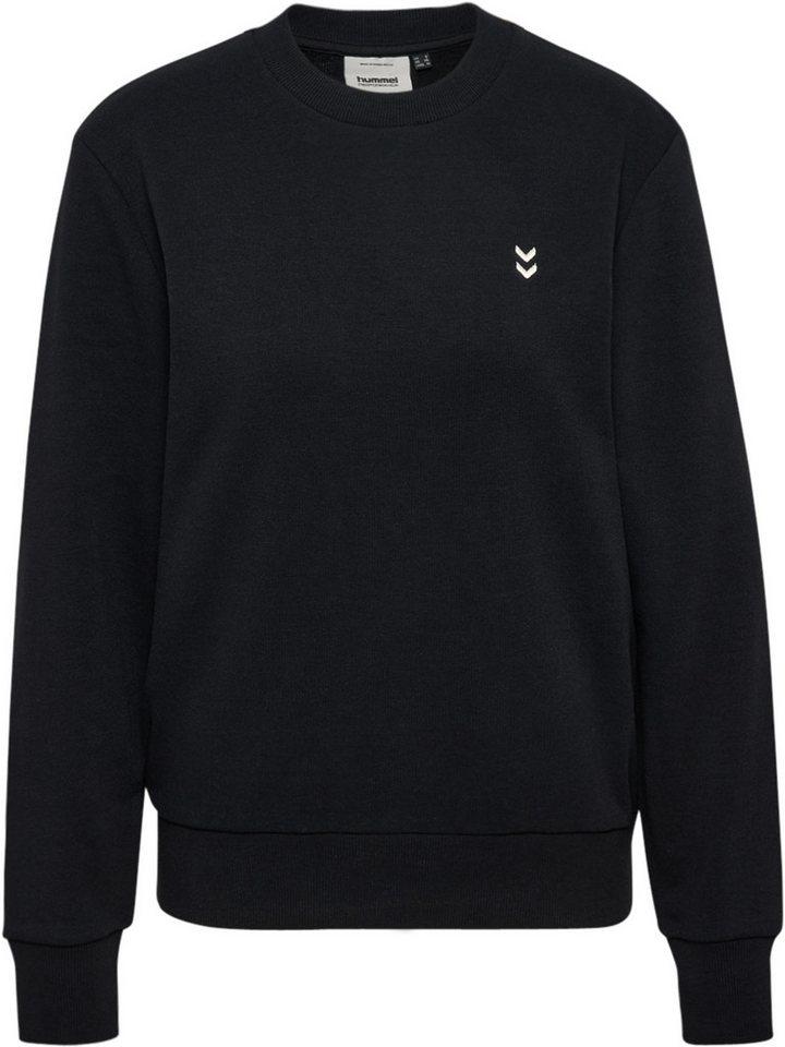 hummel Sweatshirt HMLPULSE W SWEAT CREWNECK normale Passform, mit Stickerei Chevron-Logo, ohne Verschluss