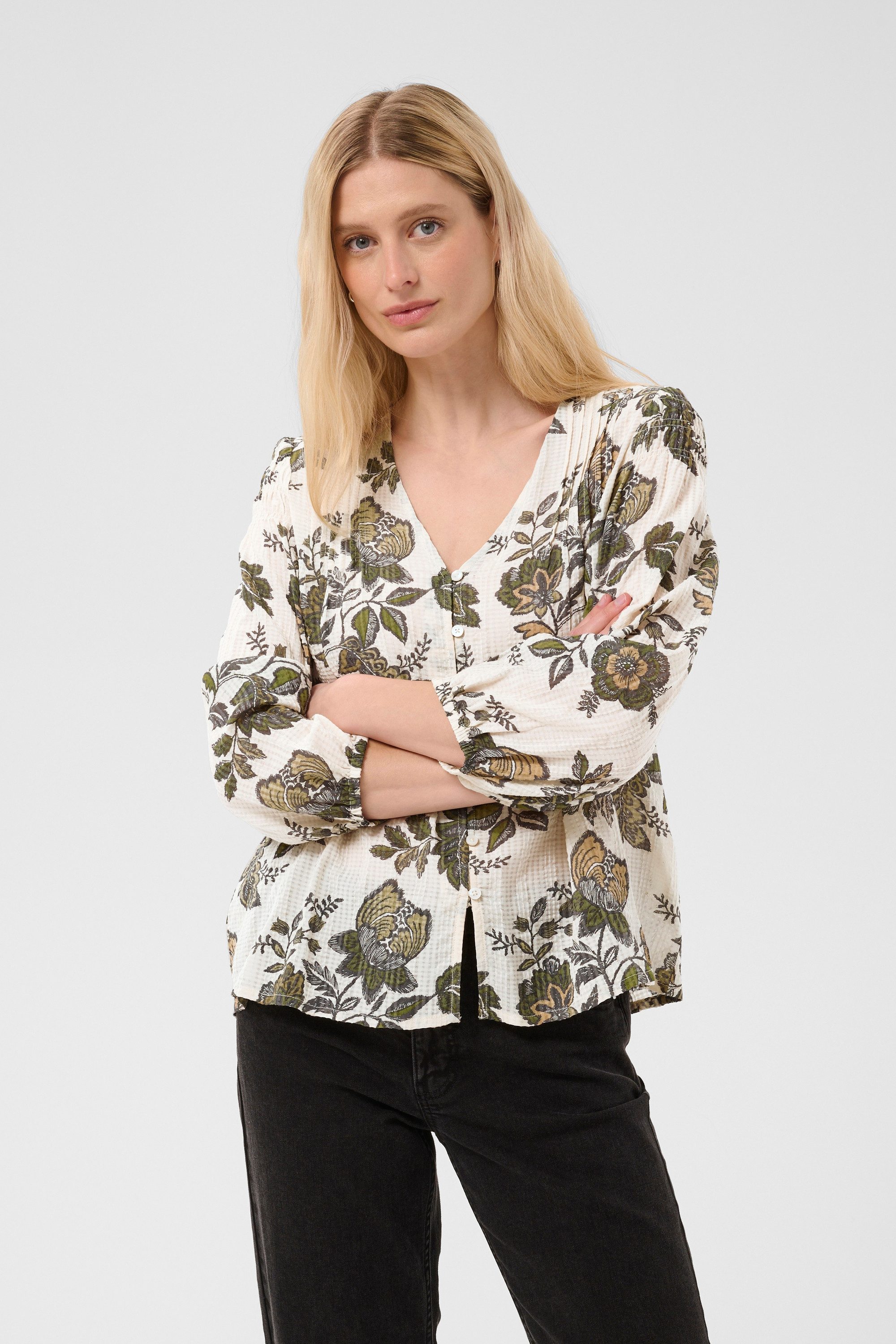 Part Two Kurzarmbluse Bluse kurzarm DolliPW