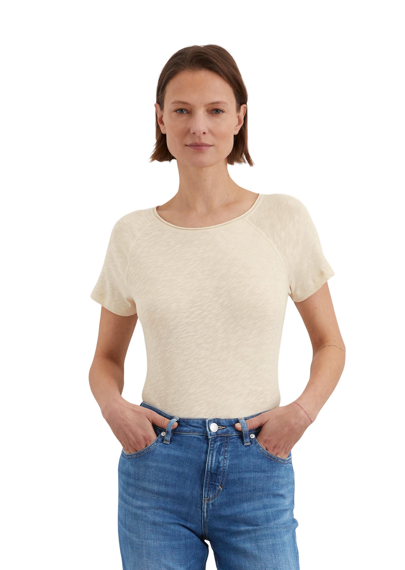 Marc O'Polo T-Shirt aus Slub-Jersey günstig online kaufen
