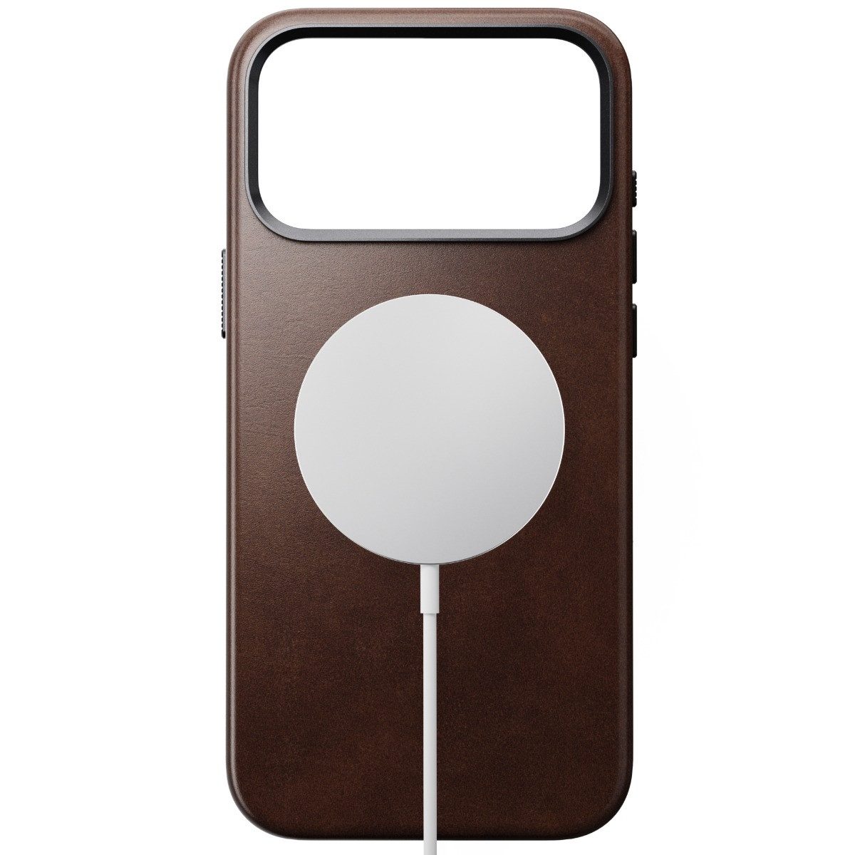 Nomad Smartphone-Hülle Traditional Leather Case, für iPhone 17 Pro Max, Braun
