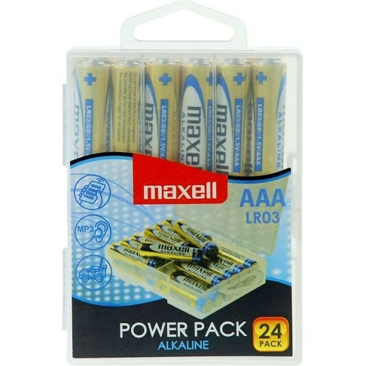 Maxell Batterie, Батареи Maxell 790268 1,5 V 9 V AA (24 Stück)