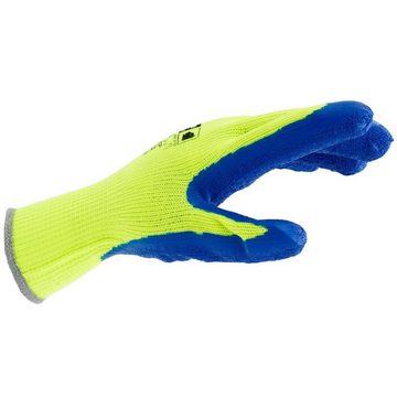 PRO FIT by Fitzner Latexhandschuhe Winter Latex-Handschuh, Wasserdichte Handinnenfläche
