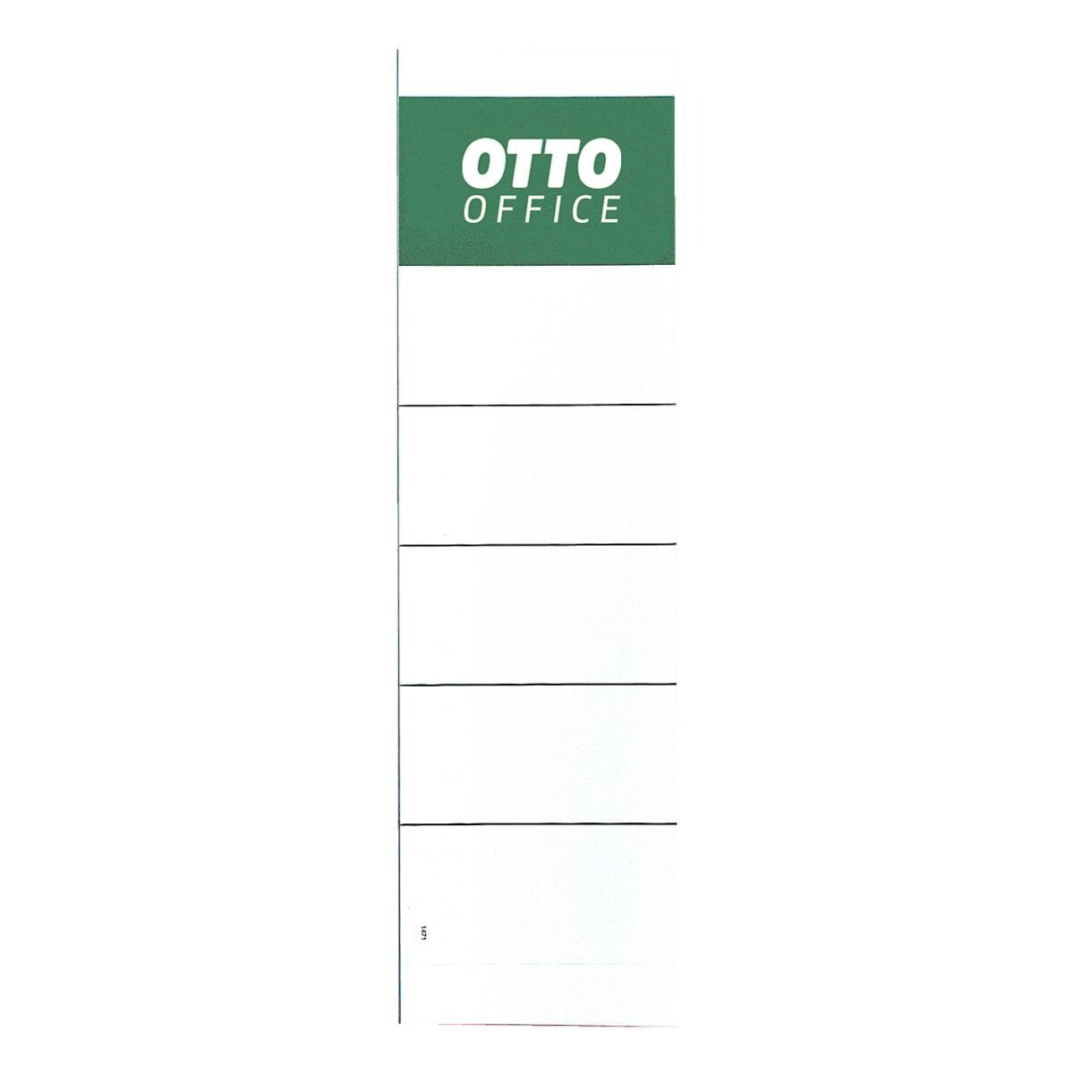 Otto Office Etiketten, für Ordner, 10 Stück, 54x190 mm, zum Einstecken