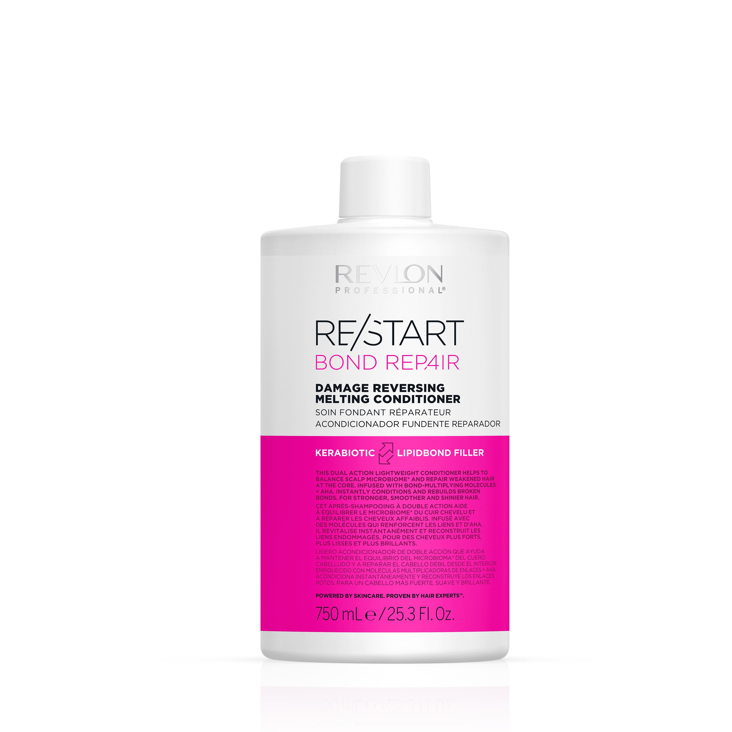 REVLON PROFESSIONAL Haarkur BOND REPAIR Damage Reversing Melting Conditioner 750ml, 1-tlg., Vegan, 4-in-1-Technologie, Silikonfrei