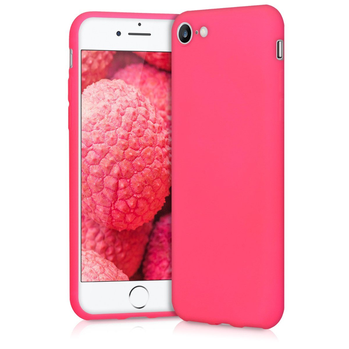 kwmobile Handyhülle Hülle für Apple iPhone SE / 8 / 7, Hülle Silikon - Soft Handyhülle - Handy Case Cover