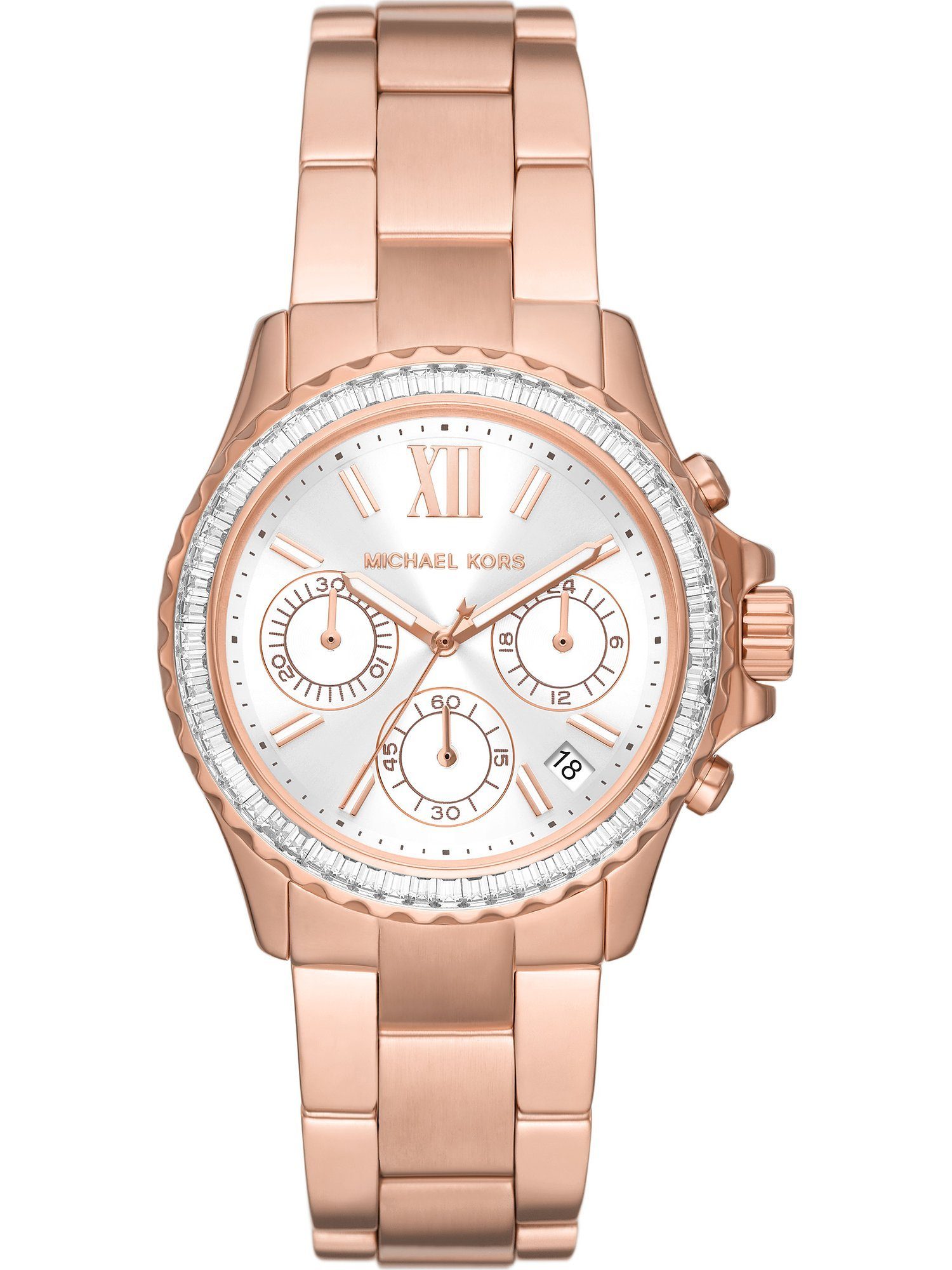 Chronograph Michael Kors Damen-Uhren Analog Quarz