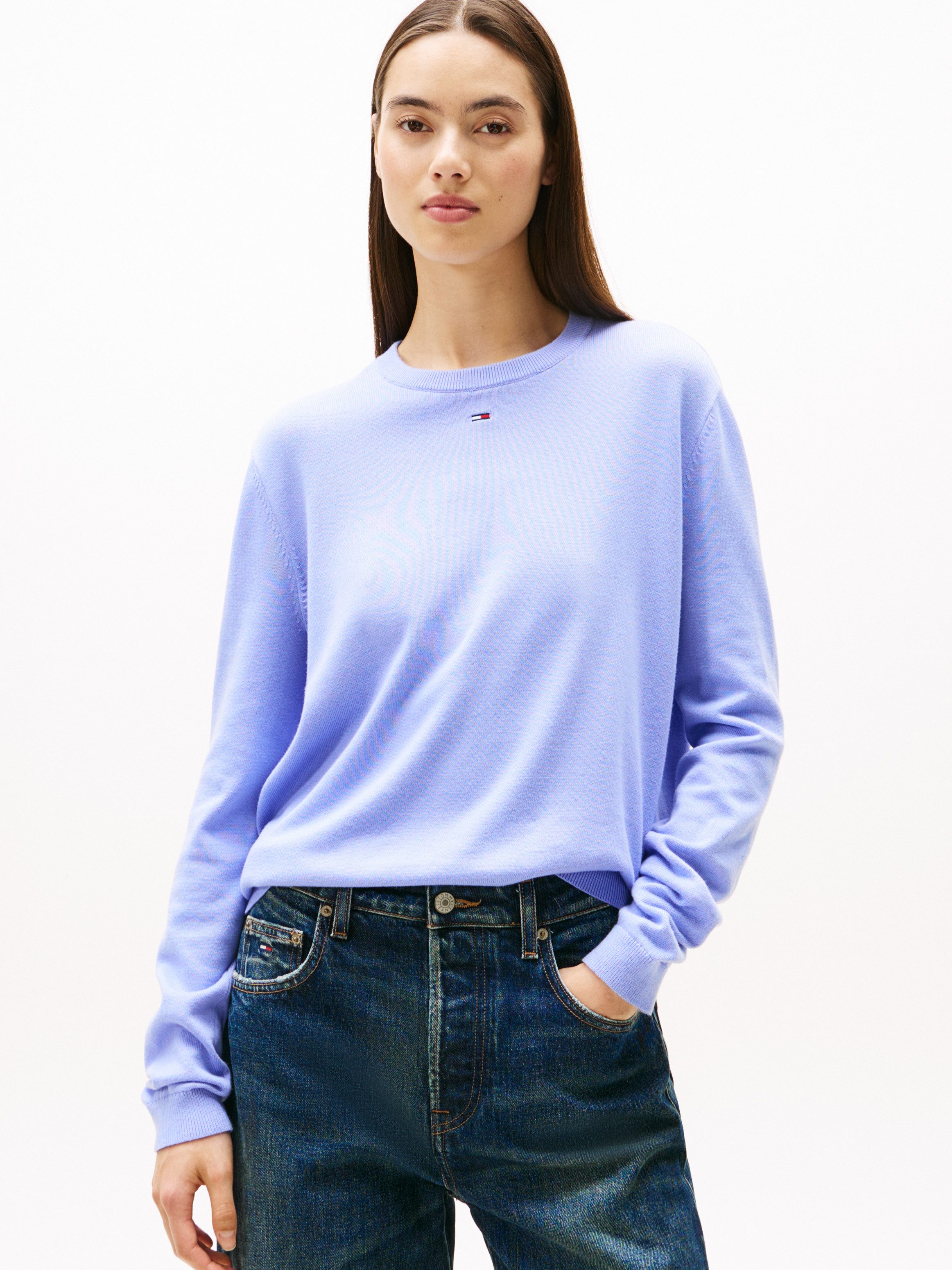 Tommy Jeans Strickpullover TJW ESSENTIAL CREW günstig online kaufen