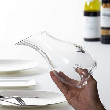 RIEDEL THE WINE GLASS COMPANY Glas Riedel, Dekanter "O" Single, Kristallglas
