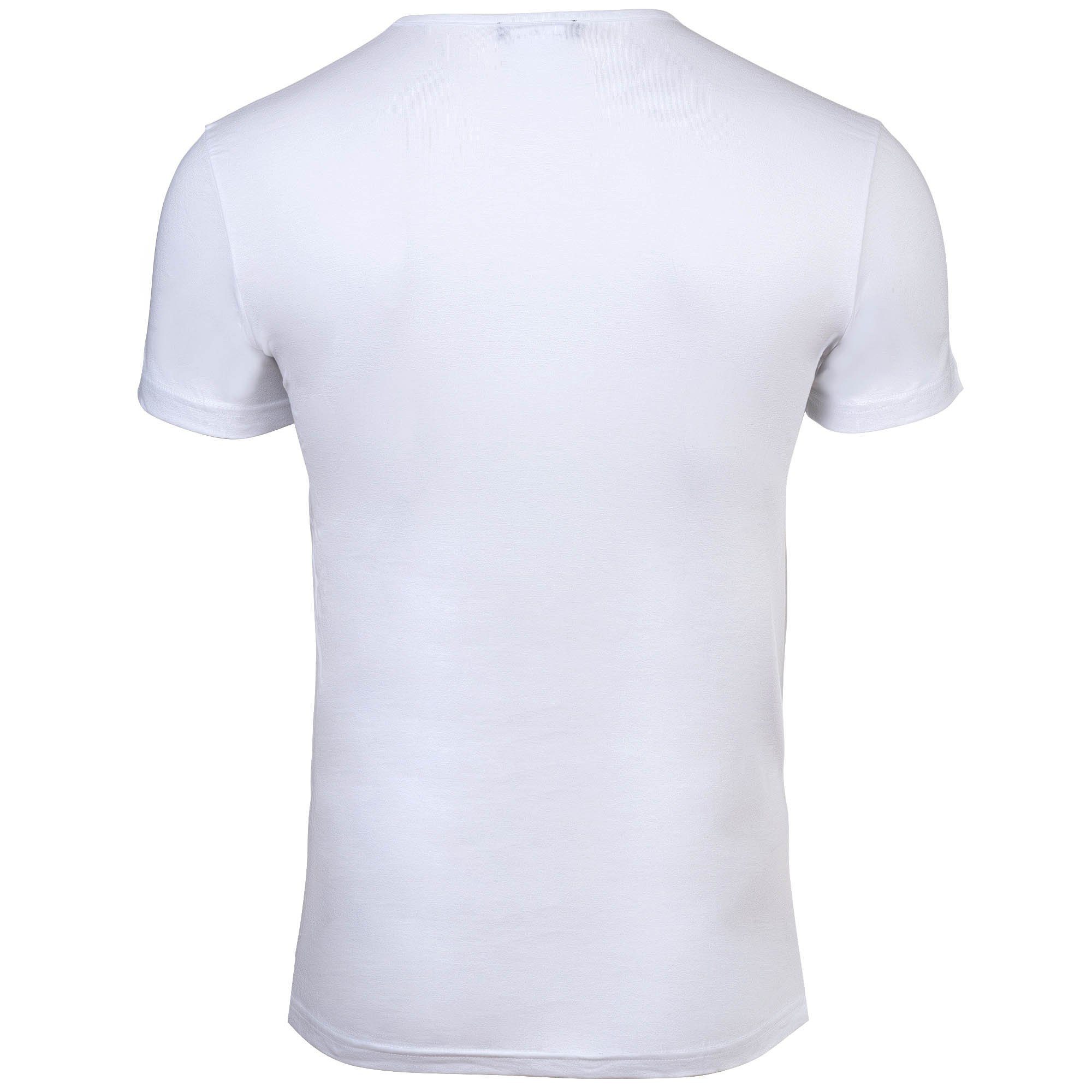 Versace T-Shirt Herren T-Shirt 2er Pack Baumwolle (Packung, 2er Pack) – Bild 3 von 5