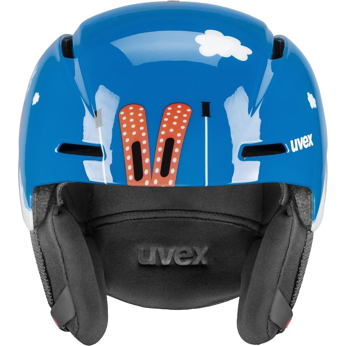 Uvex Skihelm Viti, Leichter und sicherer Kinder-Skihelm mit perfektem Sitz, einfacher