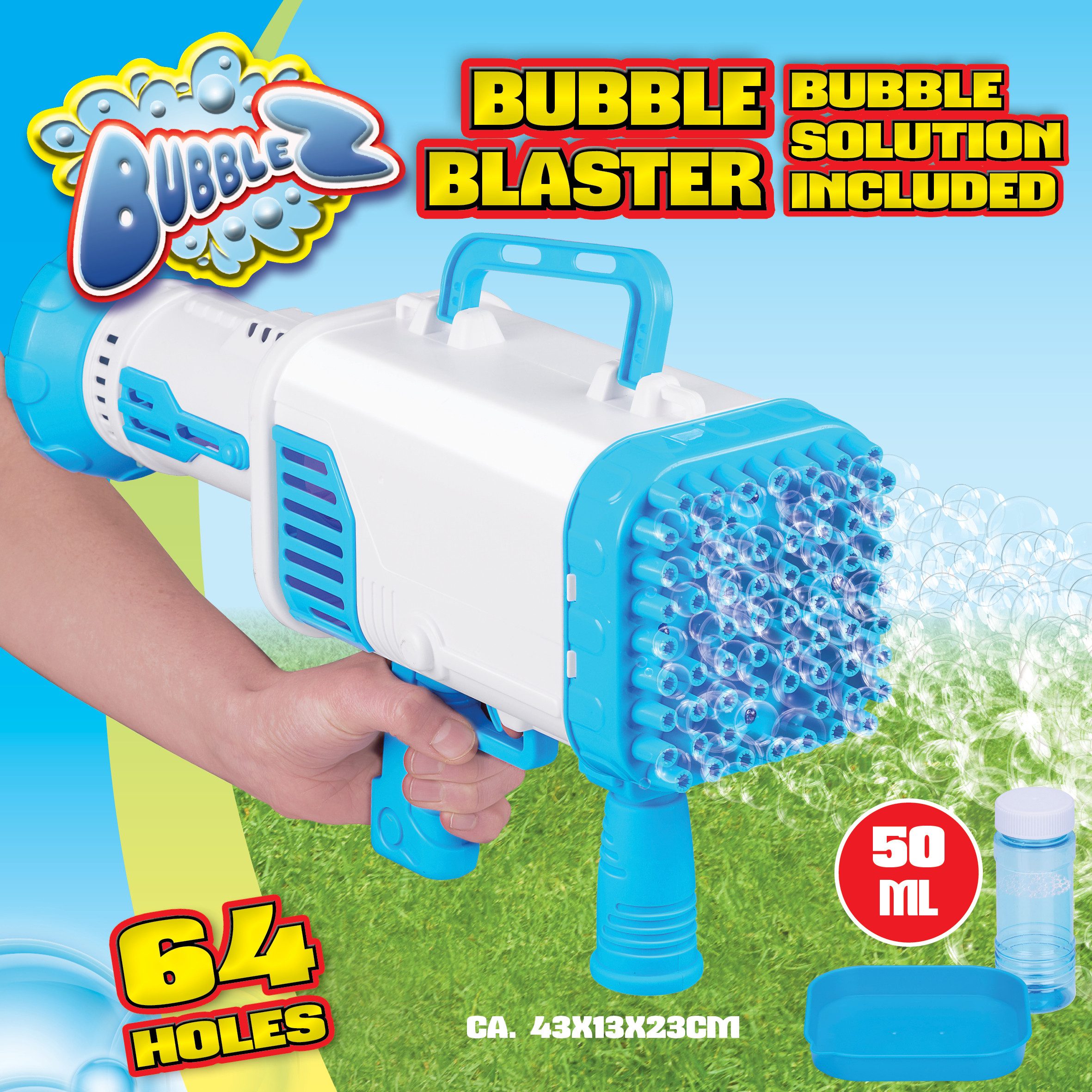 Bubblez Seifenblasenmaschine Bubblez Seifenblasenpistole