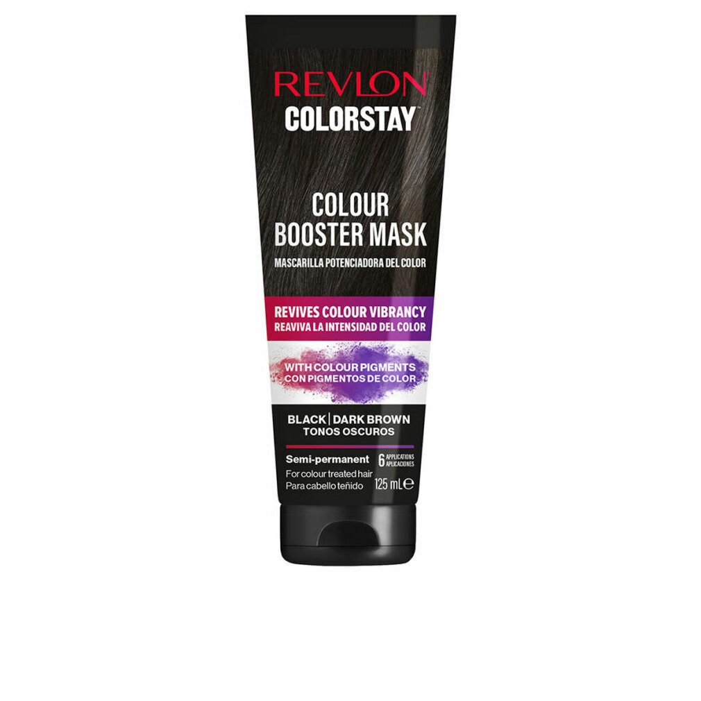 Revlon Haarpflege-Set COLORSTAY farbverstärkende Maske #black 125 ml