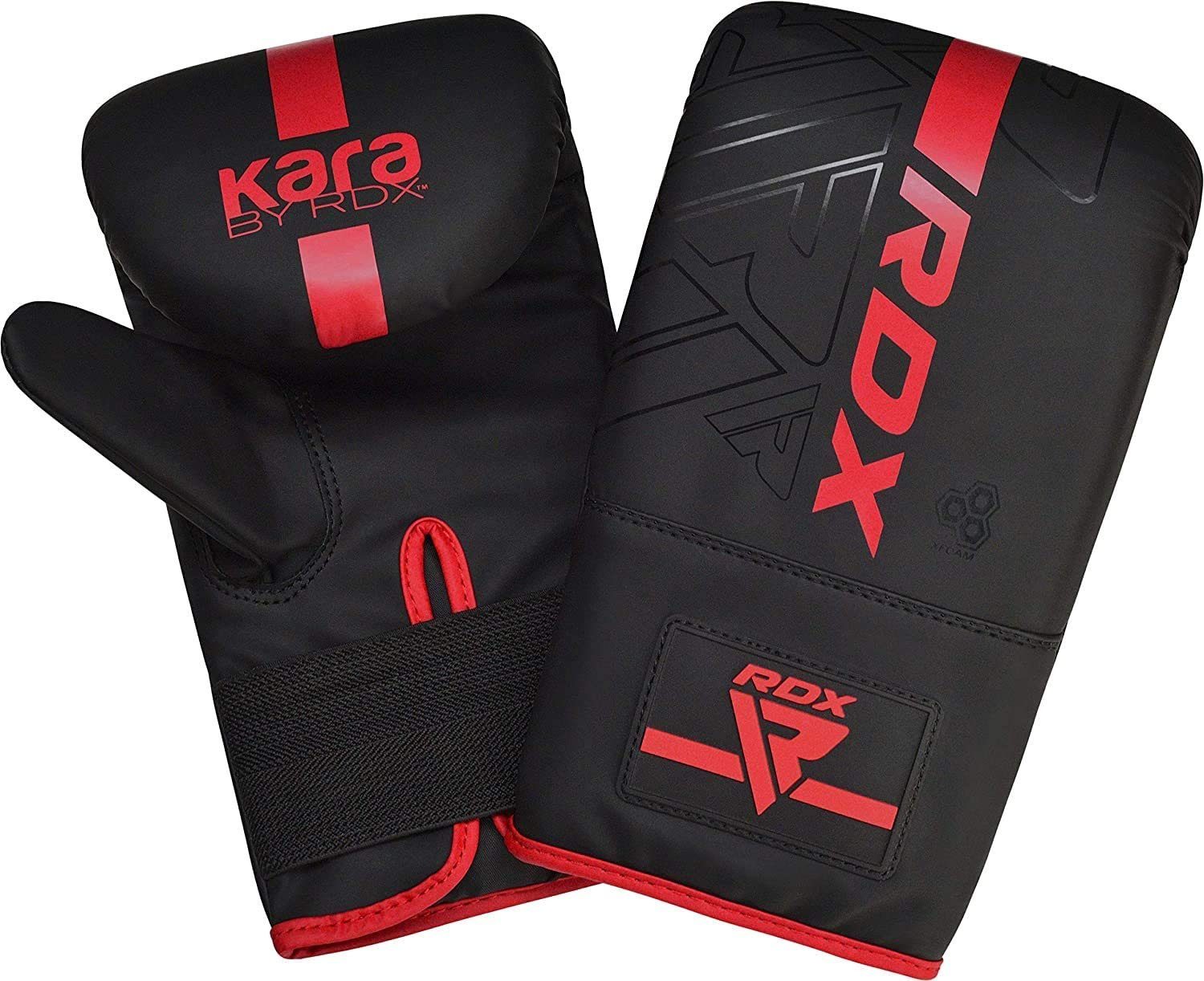 Sandsackhandschuhe RDX Boxsackhandschuhe für Boxen Martial Sports Sparring, Arts, RED RDX