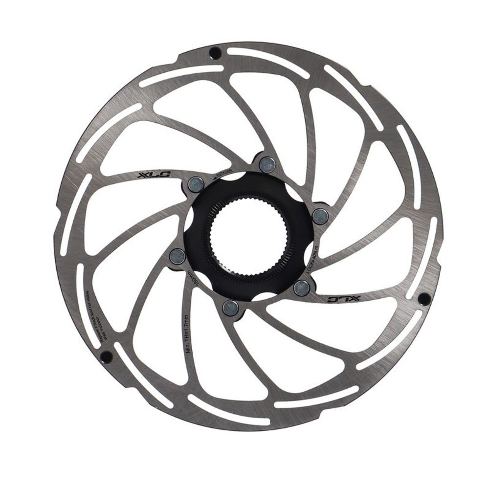 XLC Scheibenbremse E-Bike Bremsscheibe BR-X138 Ø 160/2,0mm silber, centerlock