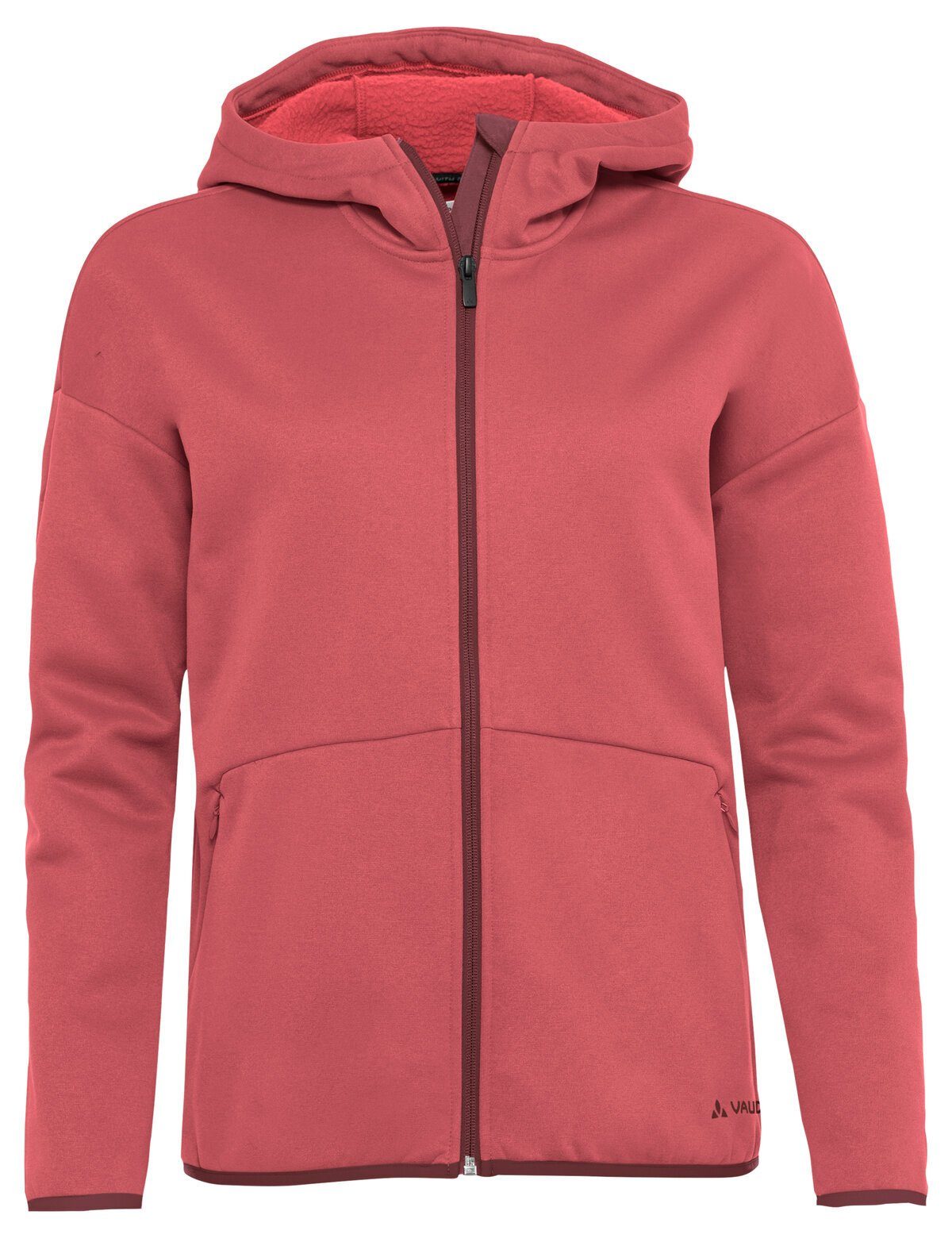 VAUDE Outdoorjacke Women's Mineo Fleece Jacket (1-St) Klimaneutral kompensiert brick