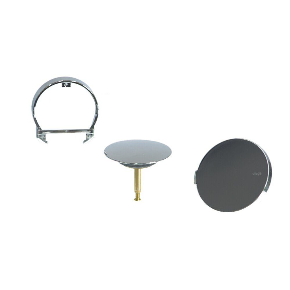 Viega Ablaufgarnitur Viega Multiplex Trio Ausstattungsset Visign MT5, Mod. 6161.01, verchro