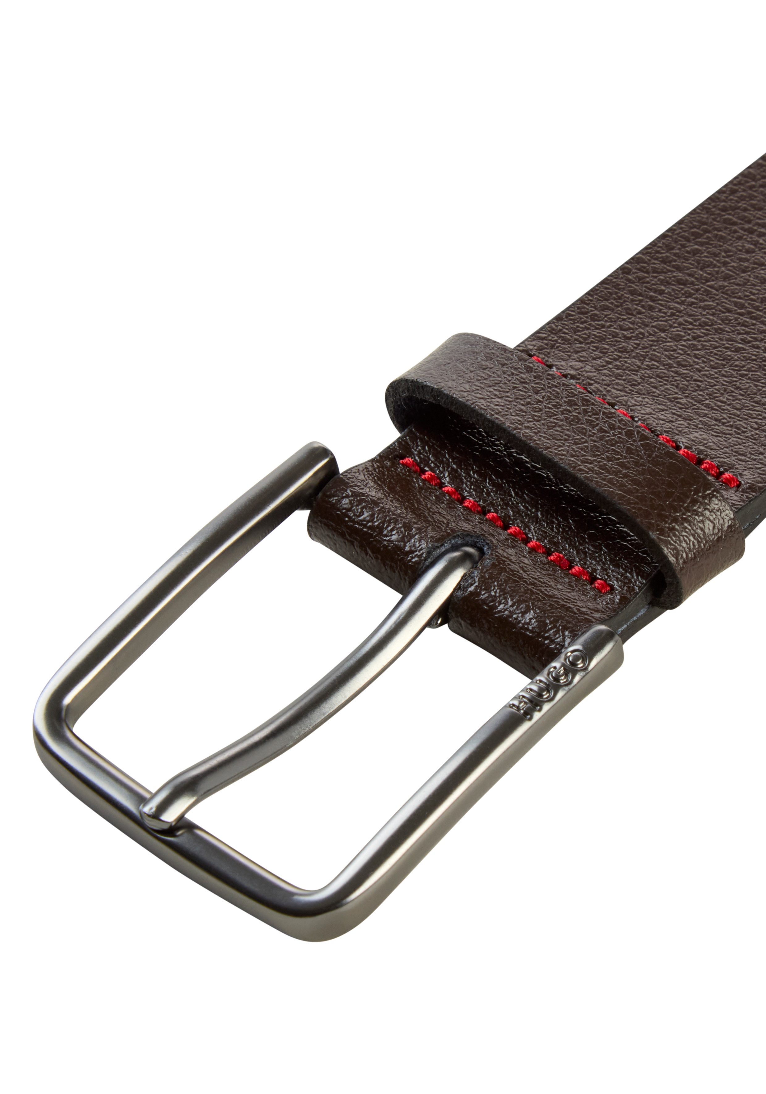 HUGO Ledergürtel Gerik-Lam Sz35 mit polierter Schließe günstig online kaufen