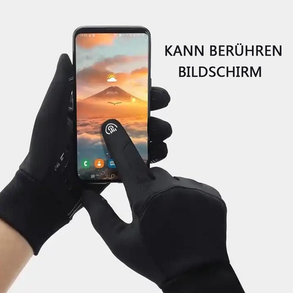 Coonoor Fahrradhandschuhe Damen Herren Wasserdicht Winterhandschuhe Touchscreen Sporthandschuhe
